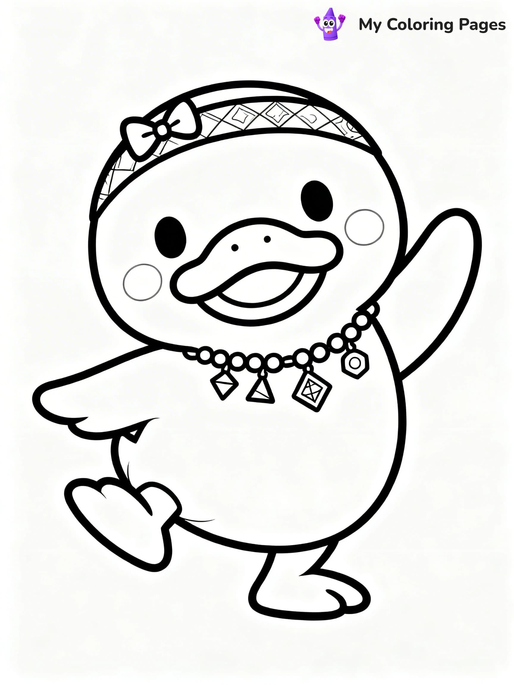Tamagotchi Coloring Pages - 24