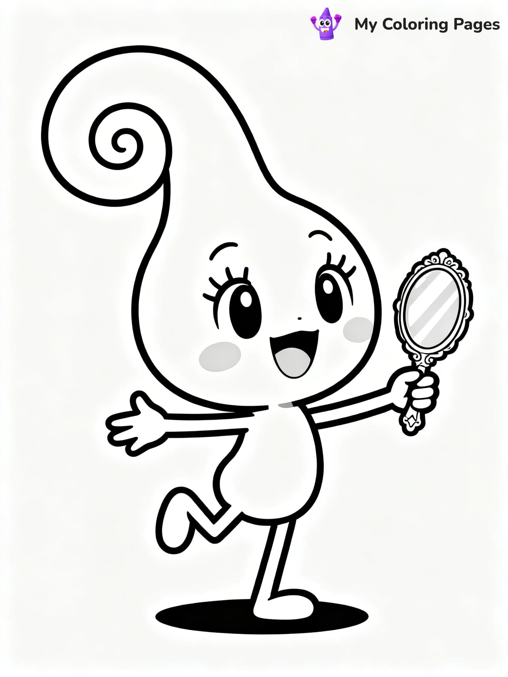 Tamagotchi Coloring Pages - 22