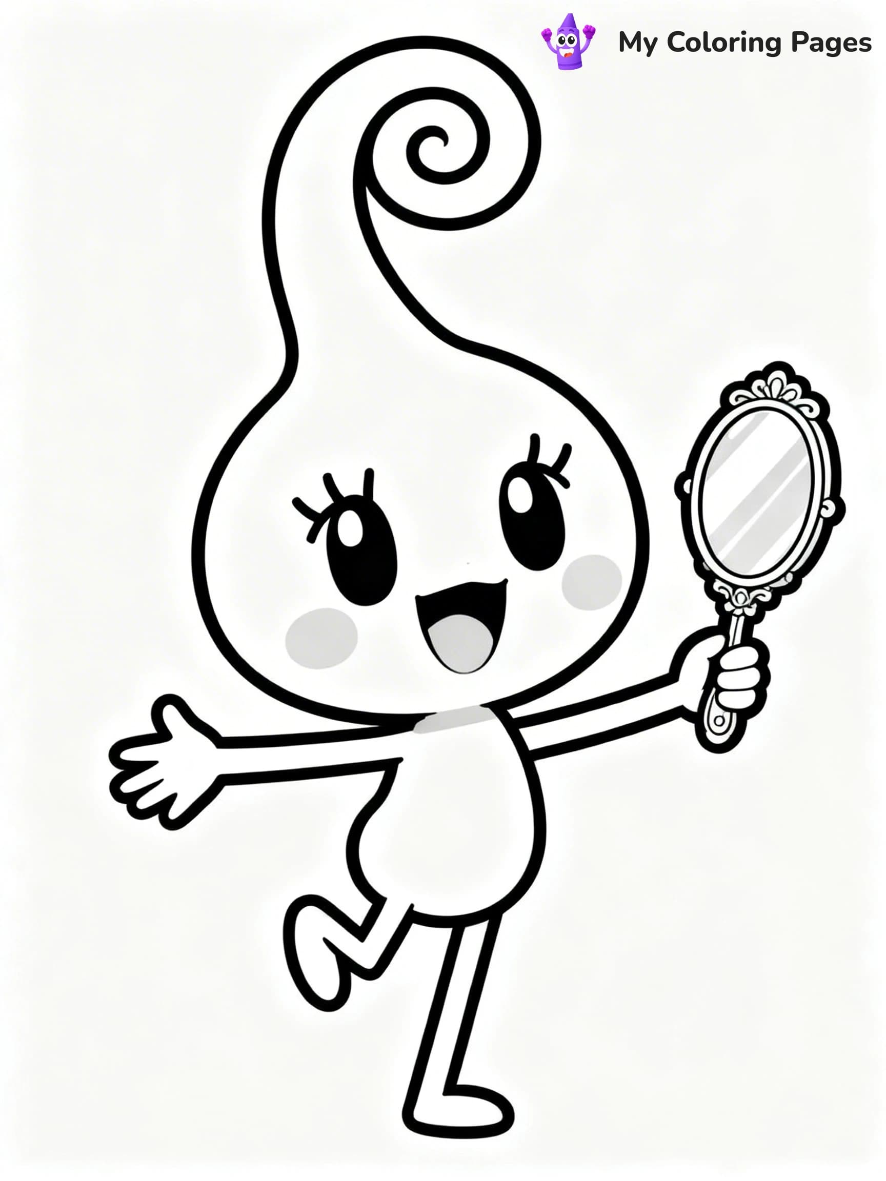 Tamagotchi Coloring Pages - 21