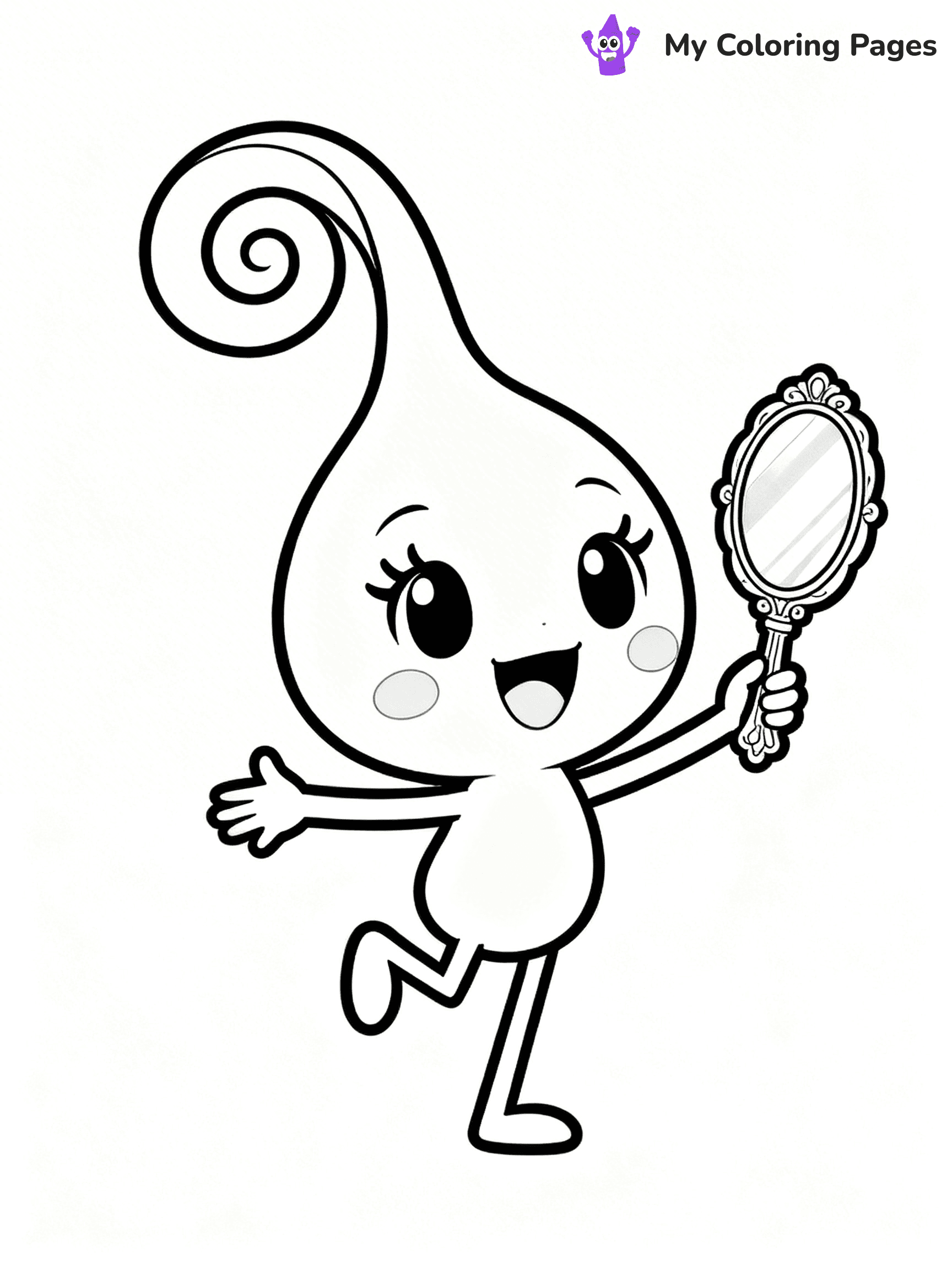 Tamagotchi Coloring Pages - 24