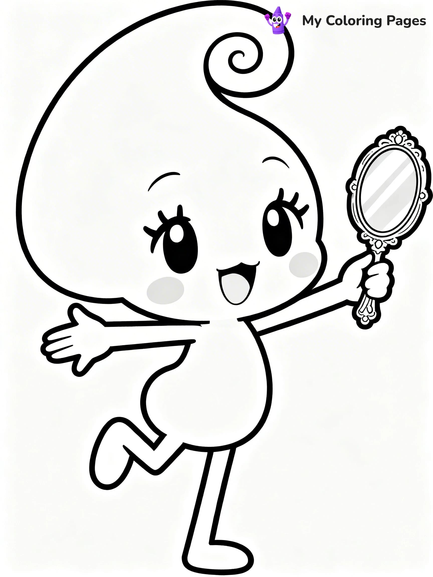 Tamagotchi Coloring Pages - 18