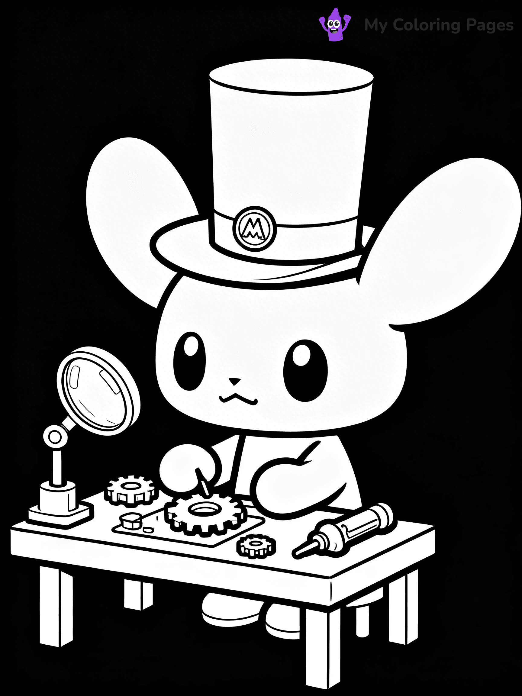 Tamagotchi Coloring Pages - 20