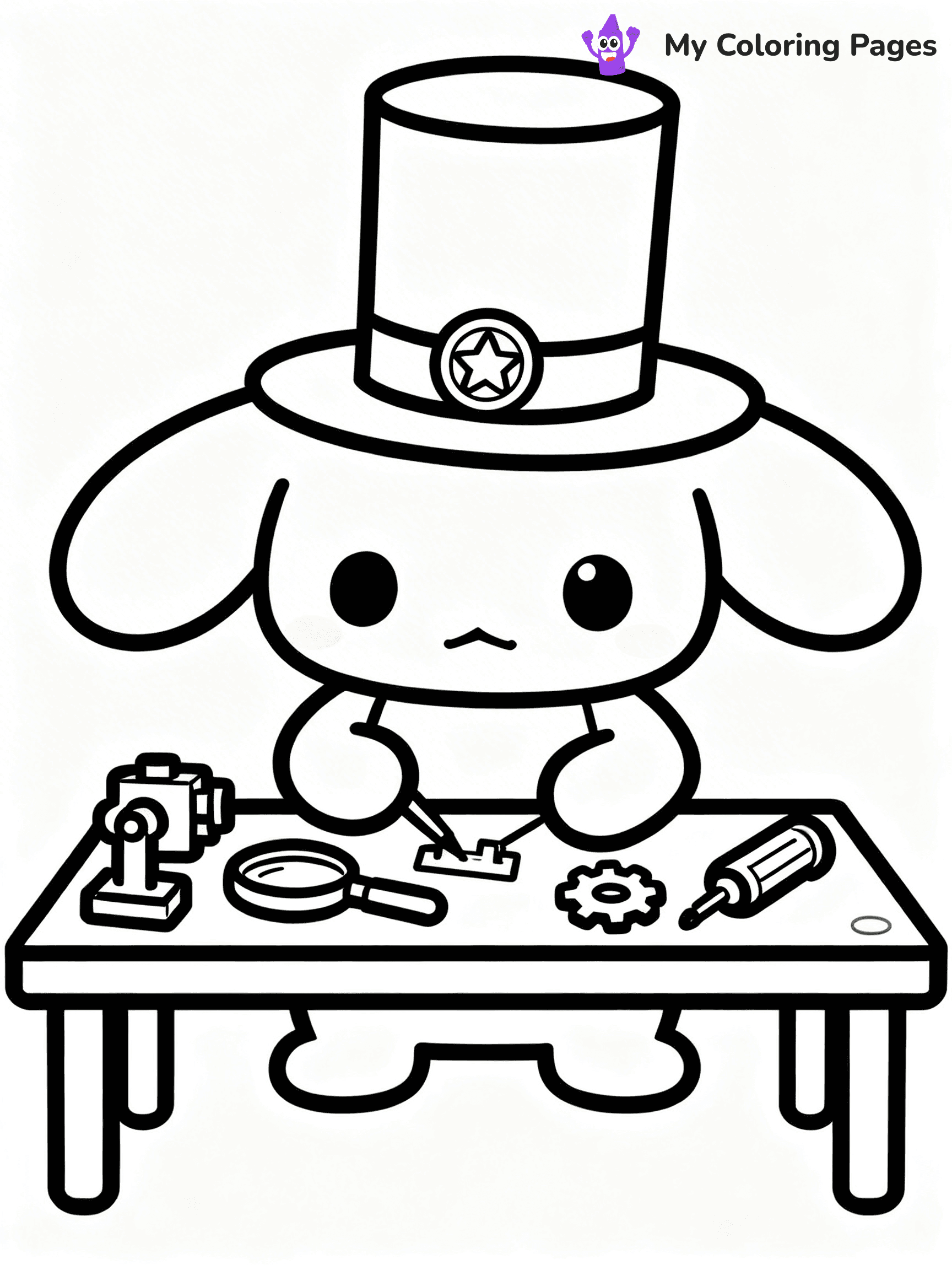 Tamagotchi Coloring Pages - 19