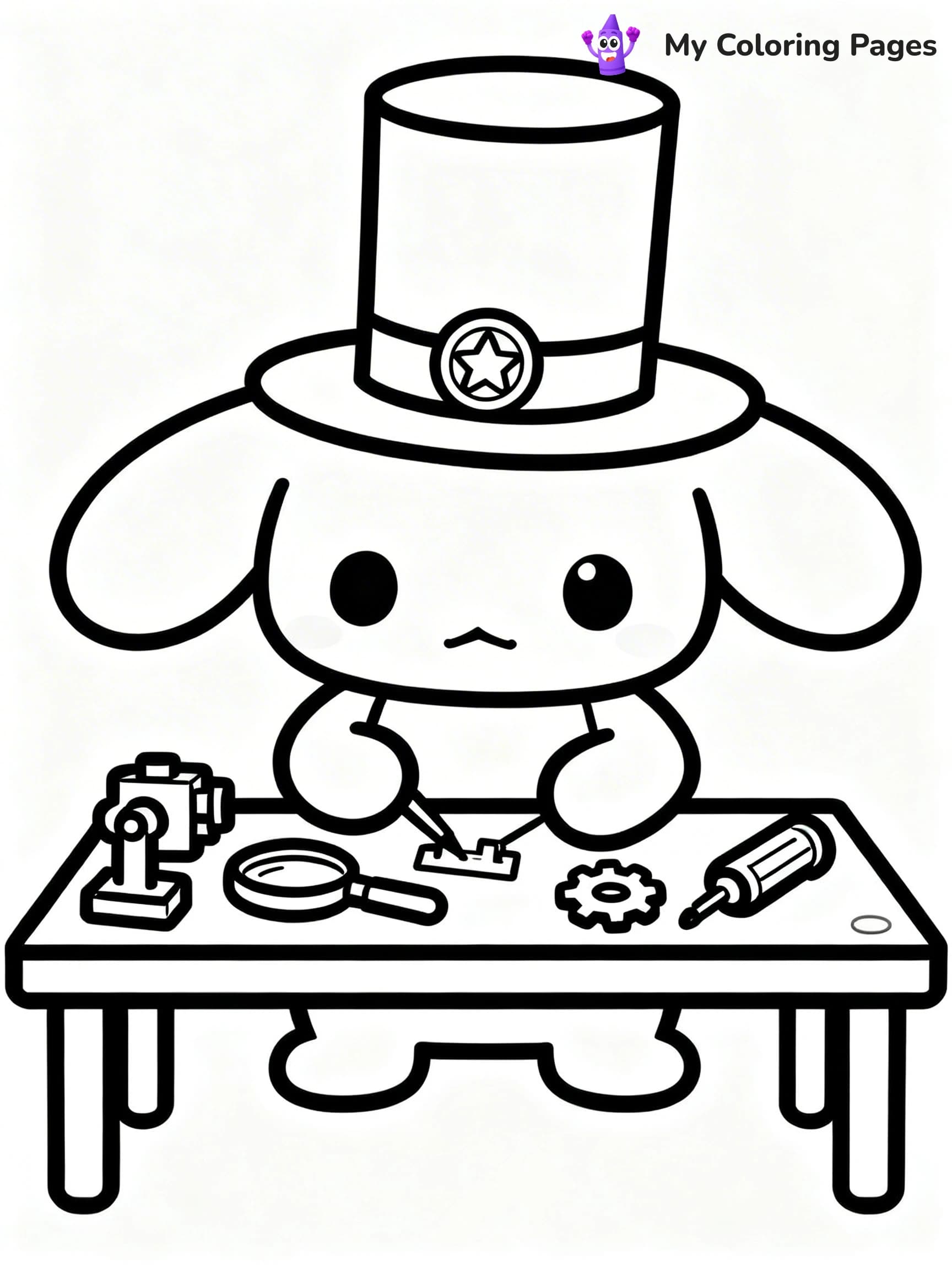 Tamagotchi Coloring Pages - 15