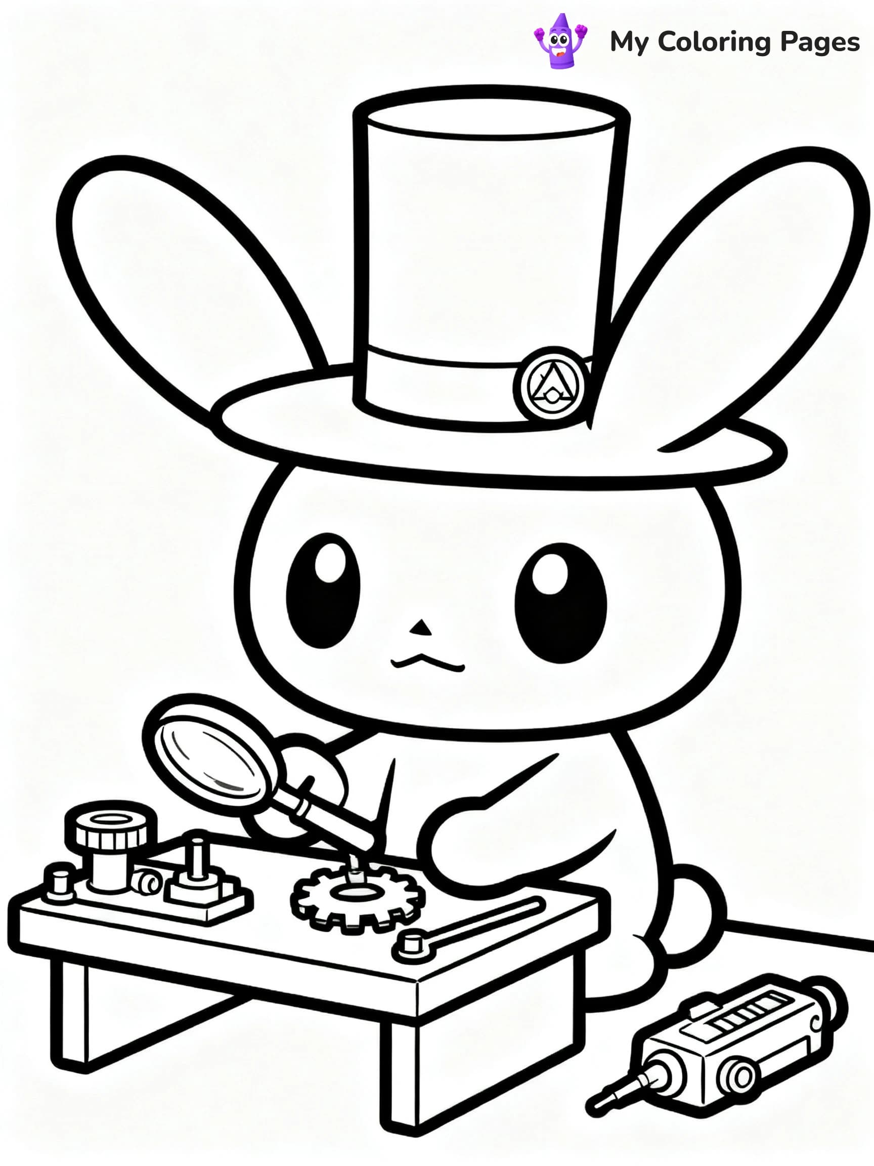 Tamagotchi Coloring Pages - 21