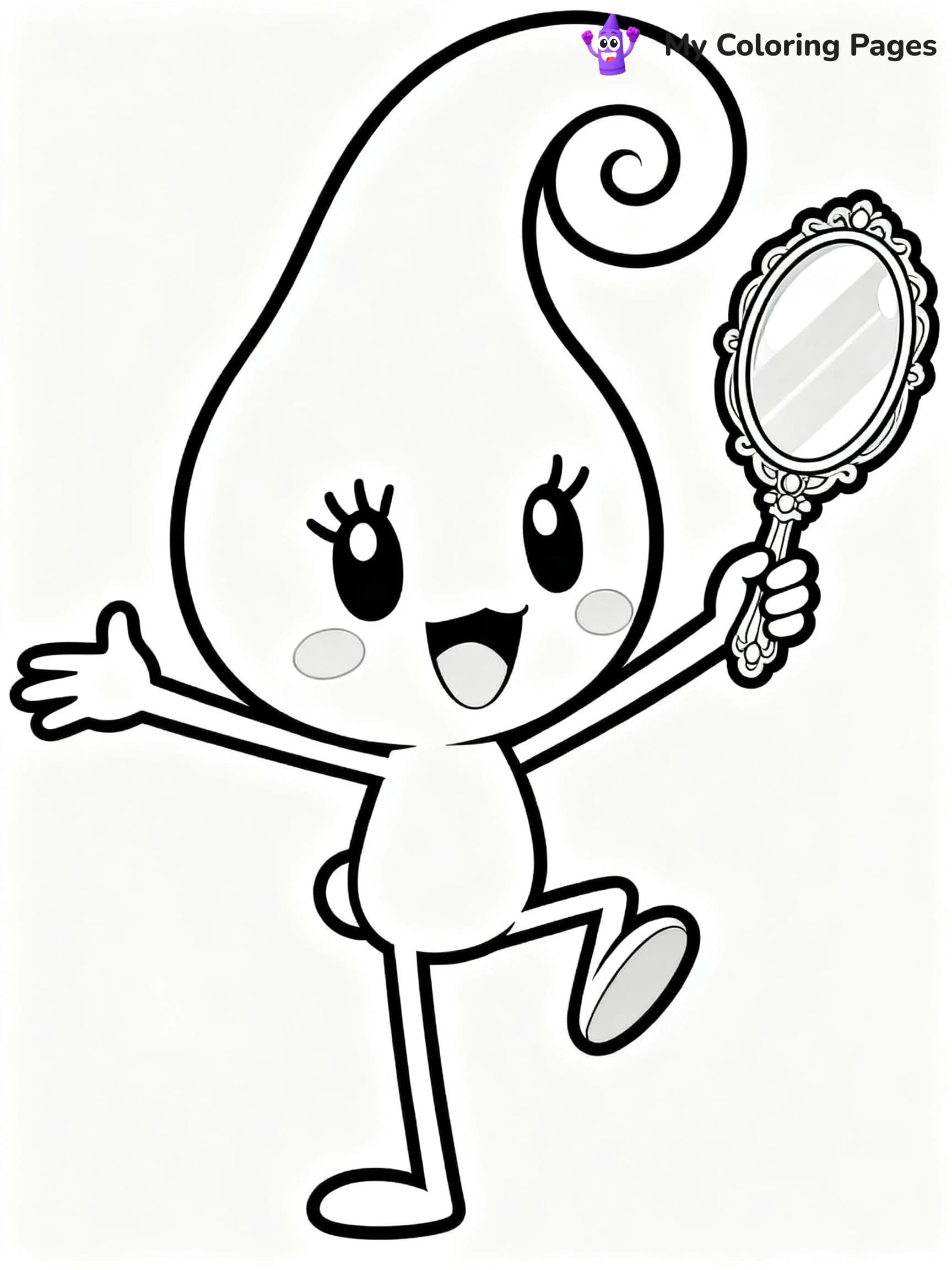 Tamagotchi Coloring Pages - 20