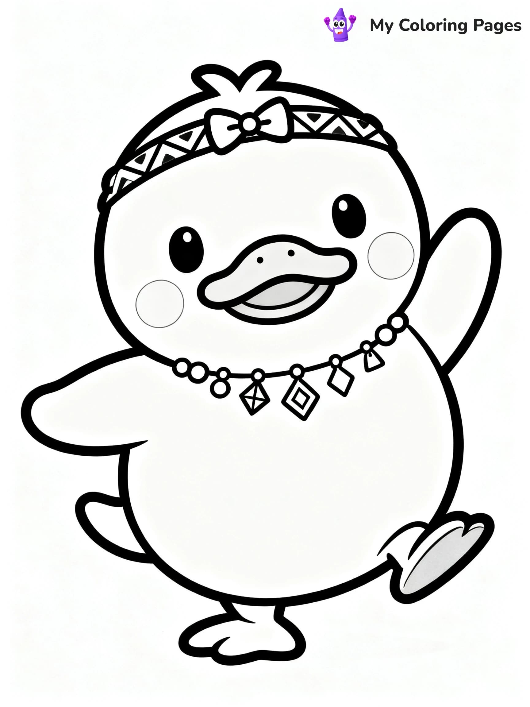 Tamagotchi Coloring Pages - 16