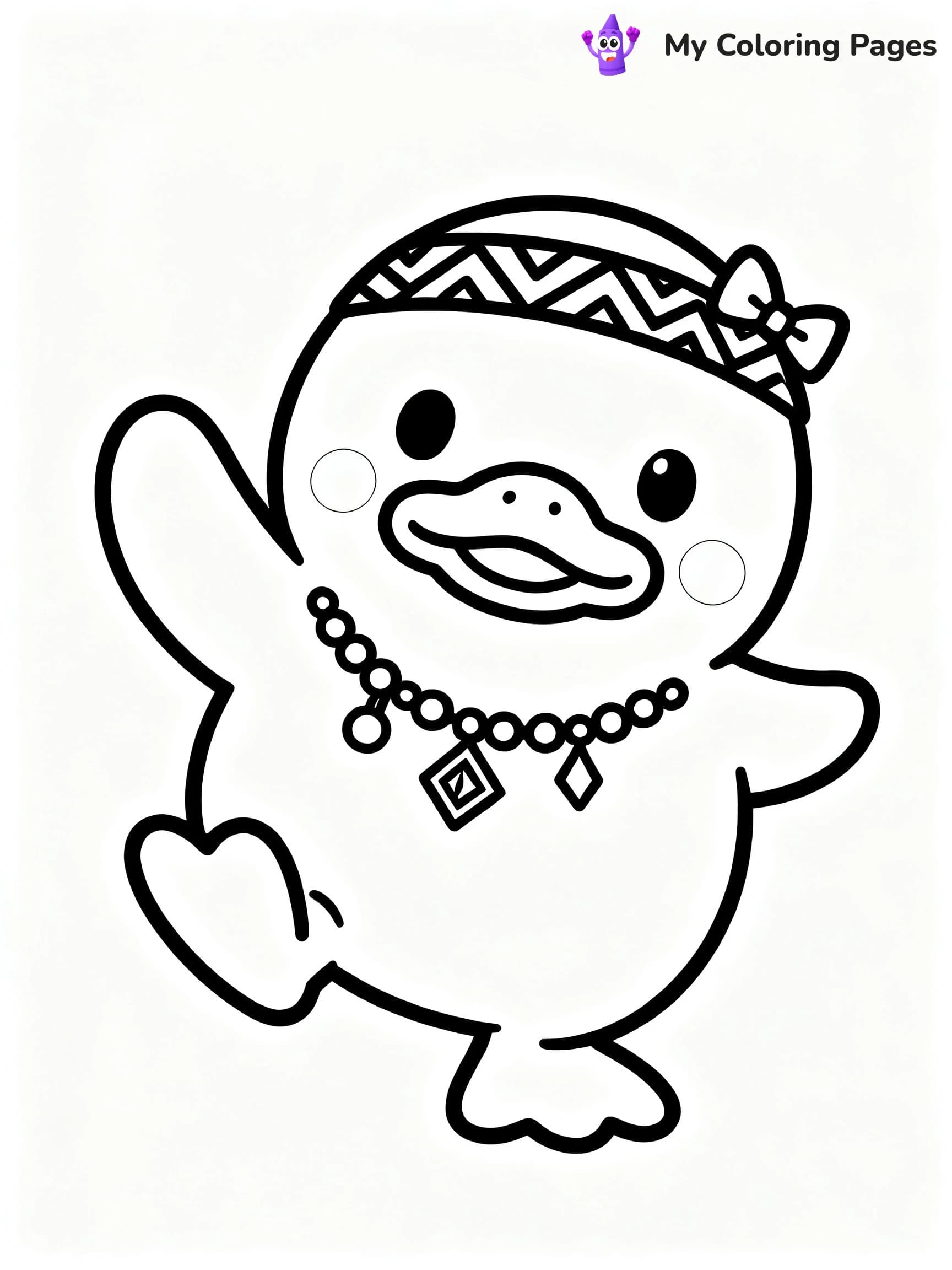 Tamagotchi Coloring Pages - 12
