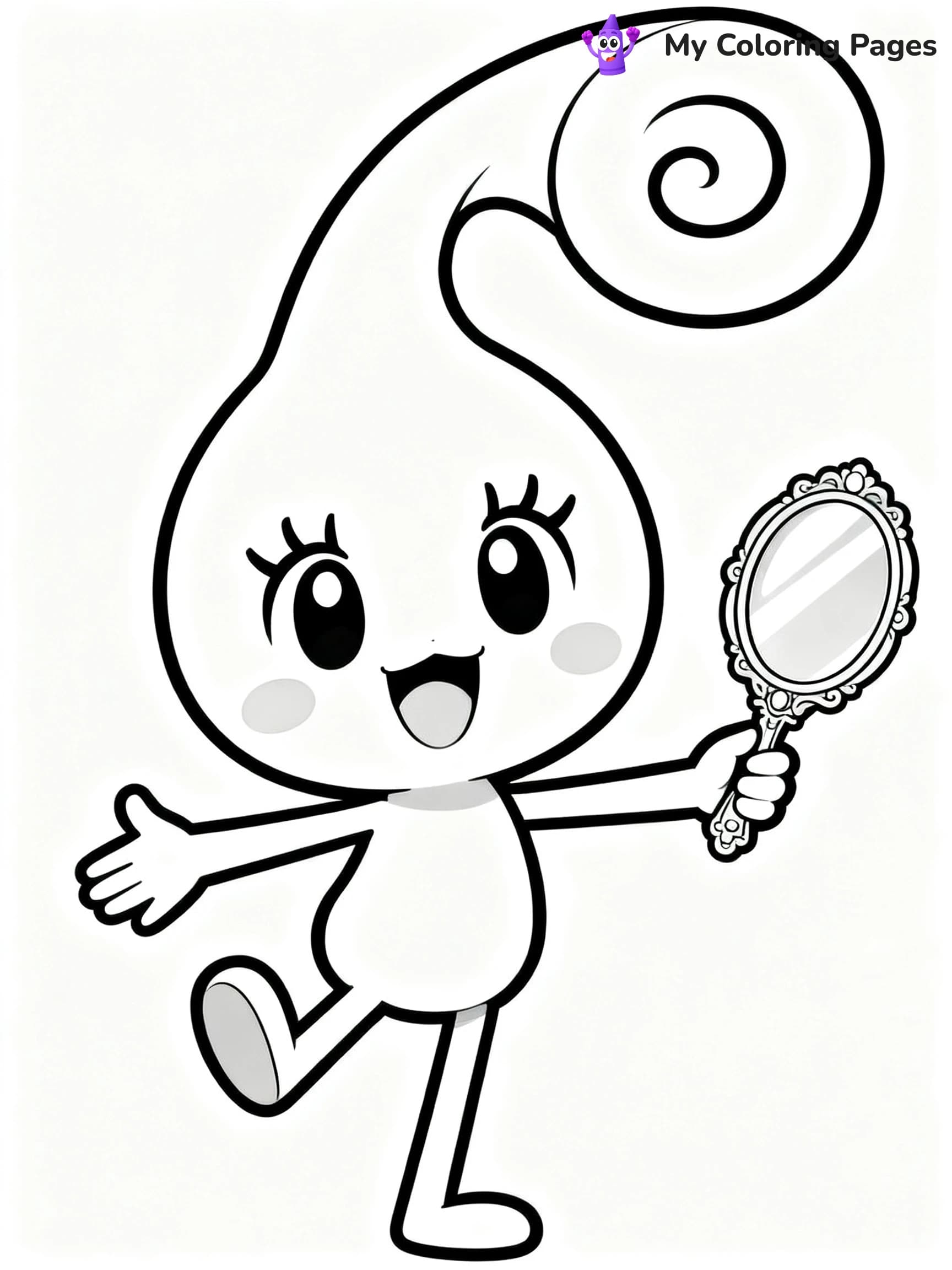Tamagotchi Coloring Pages - 10