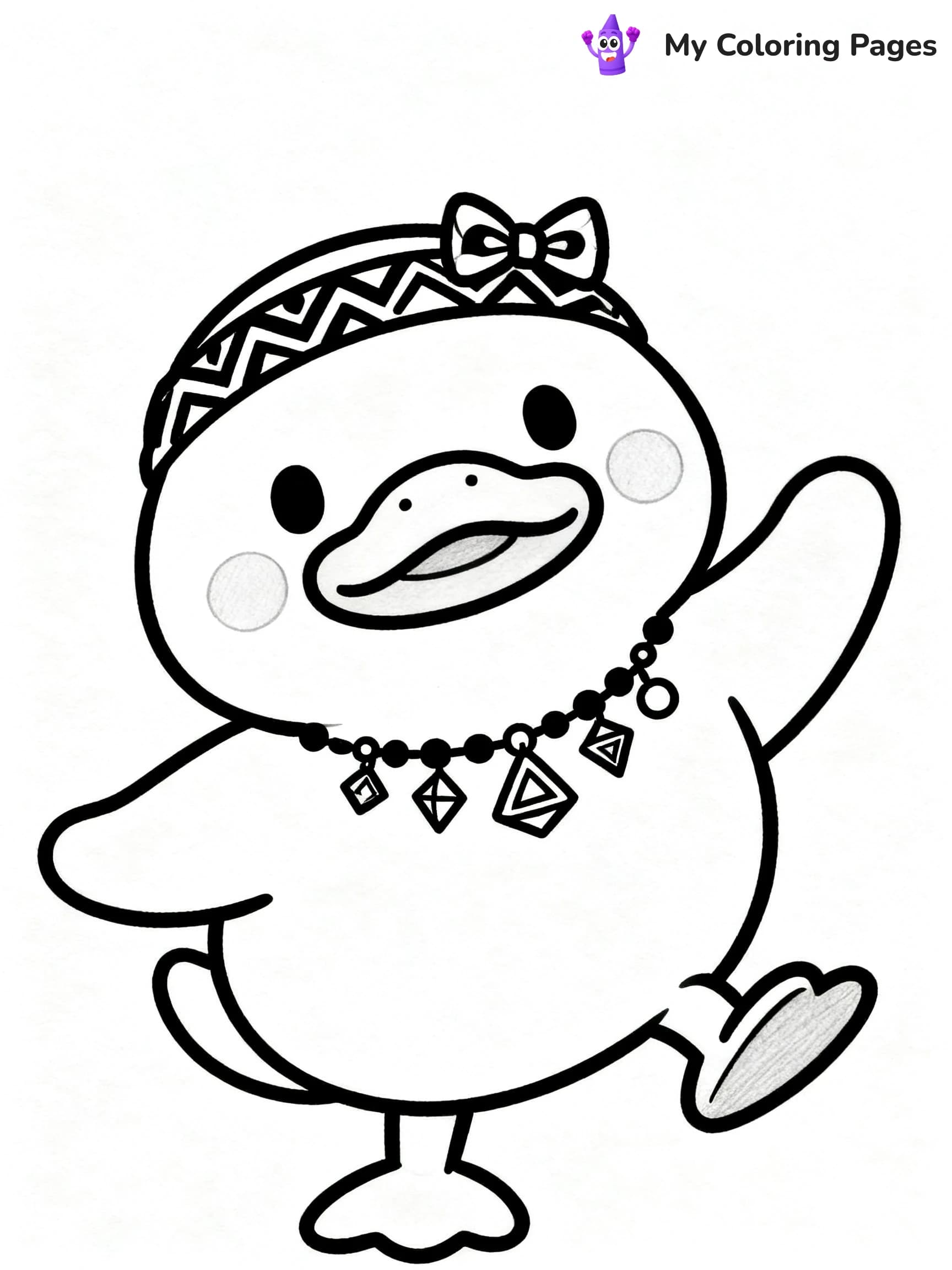 Tamagotchi Coloring Pages - 9