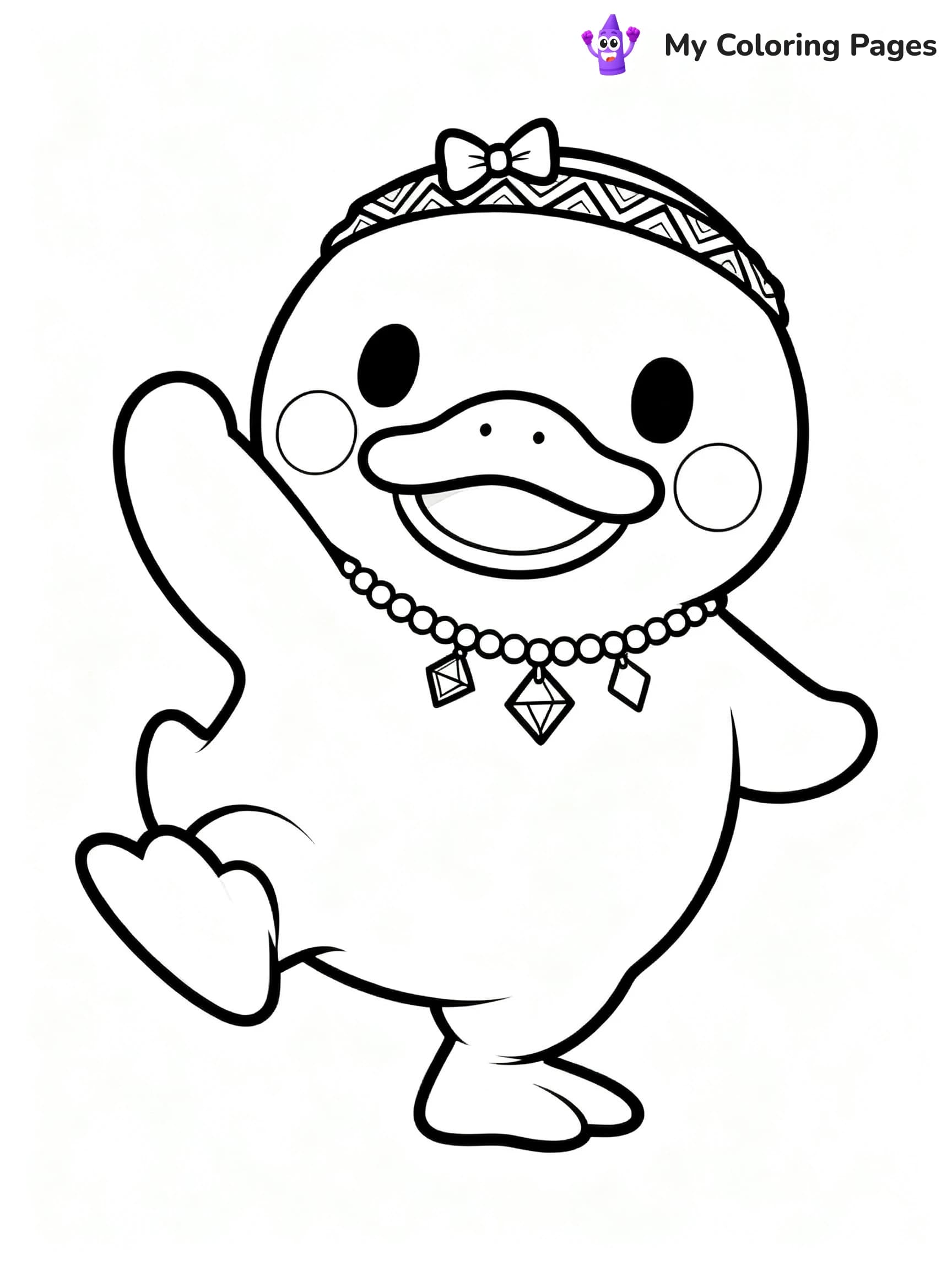 Tamagotchi Coloring Pages - 7
