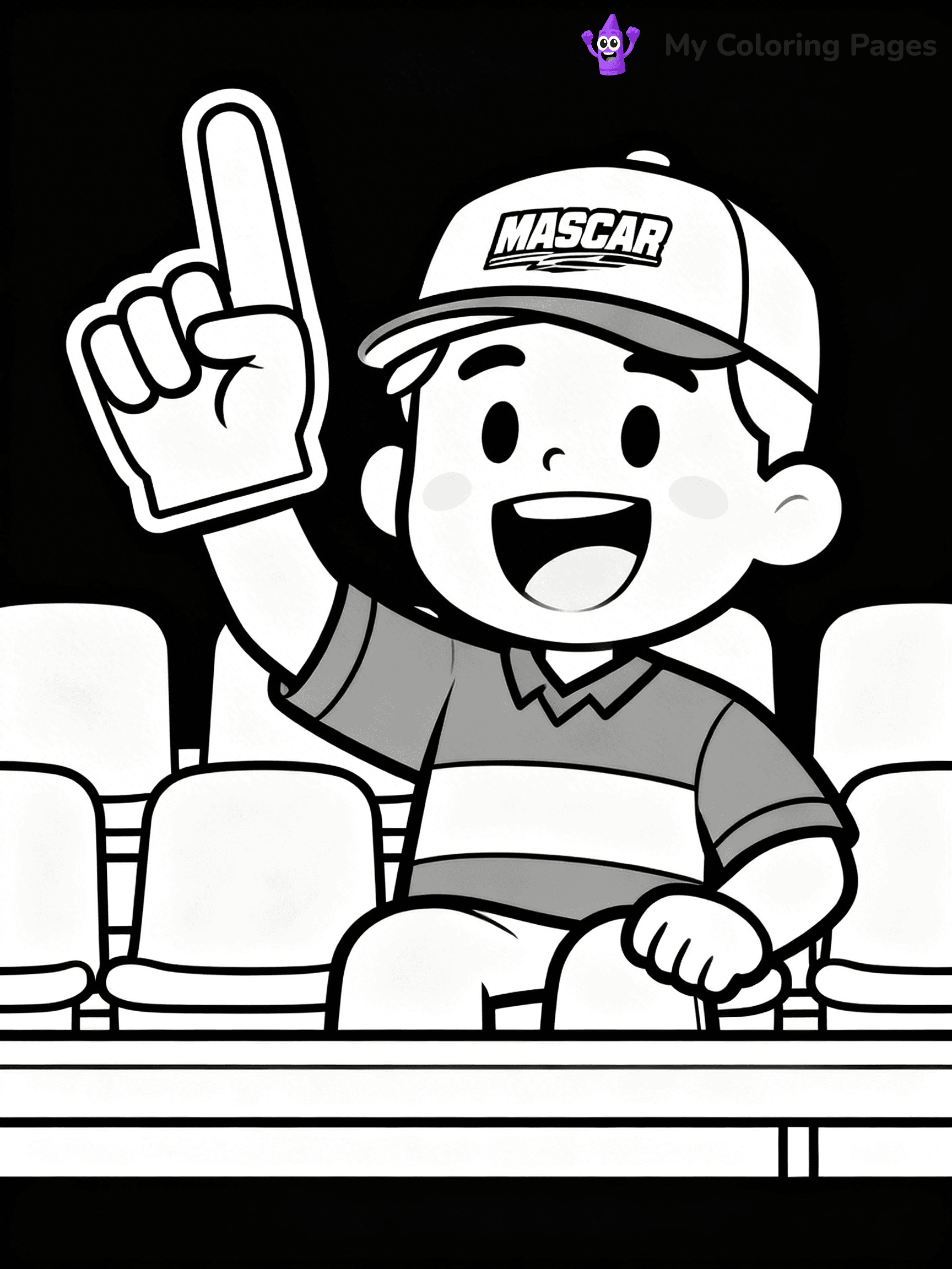 Nascar Coloring Pages - 6