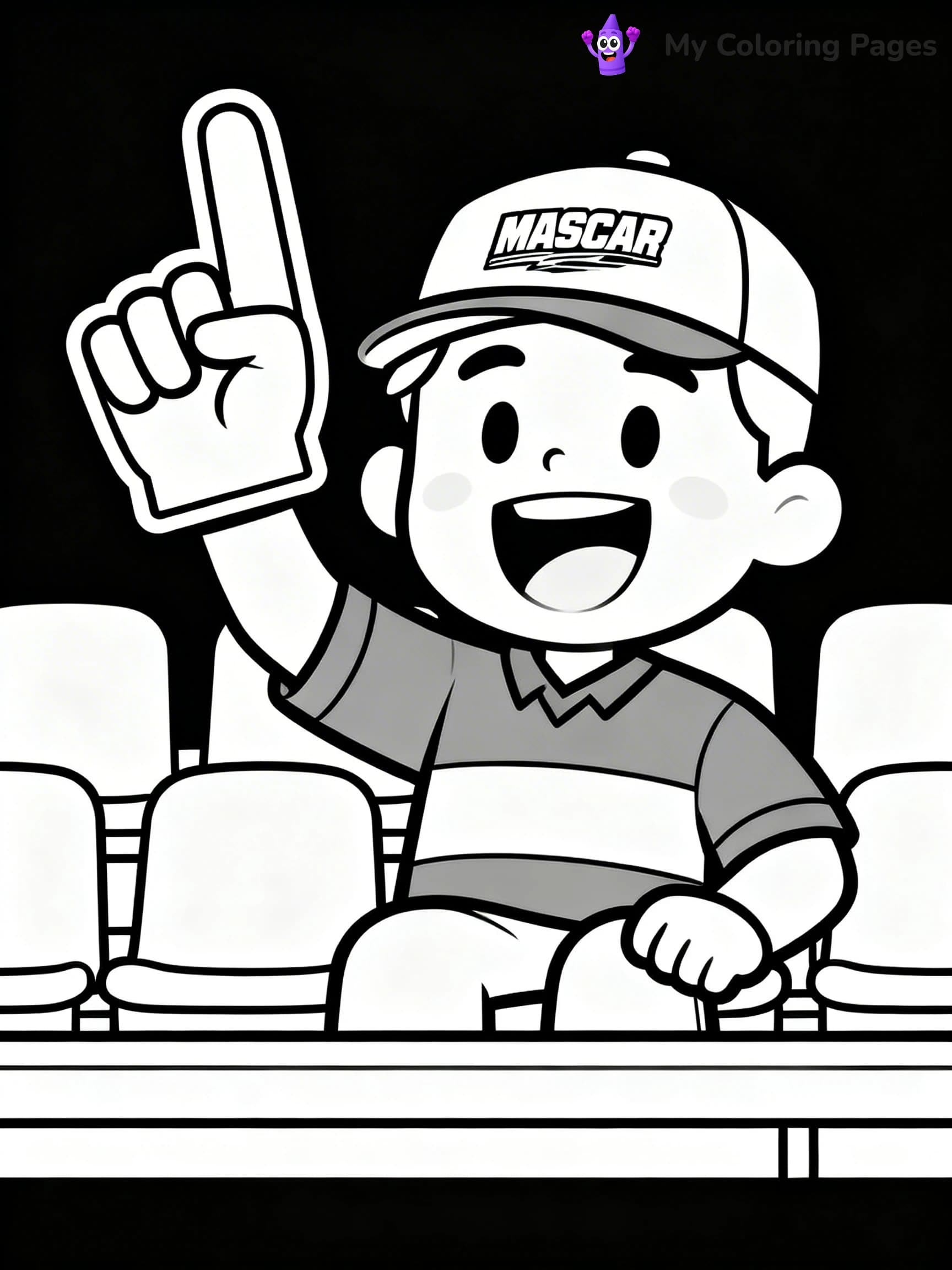 Nascar Coloring Pages - 6