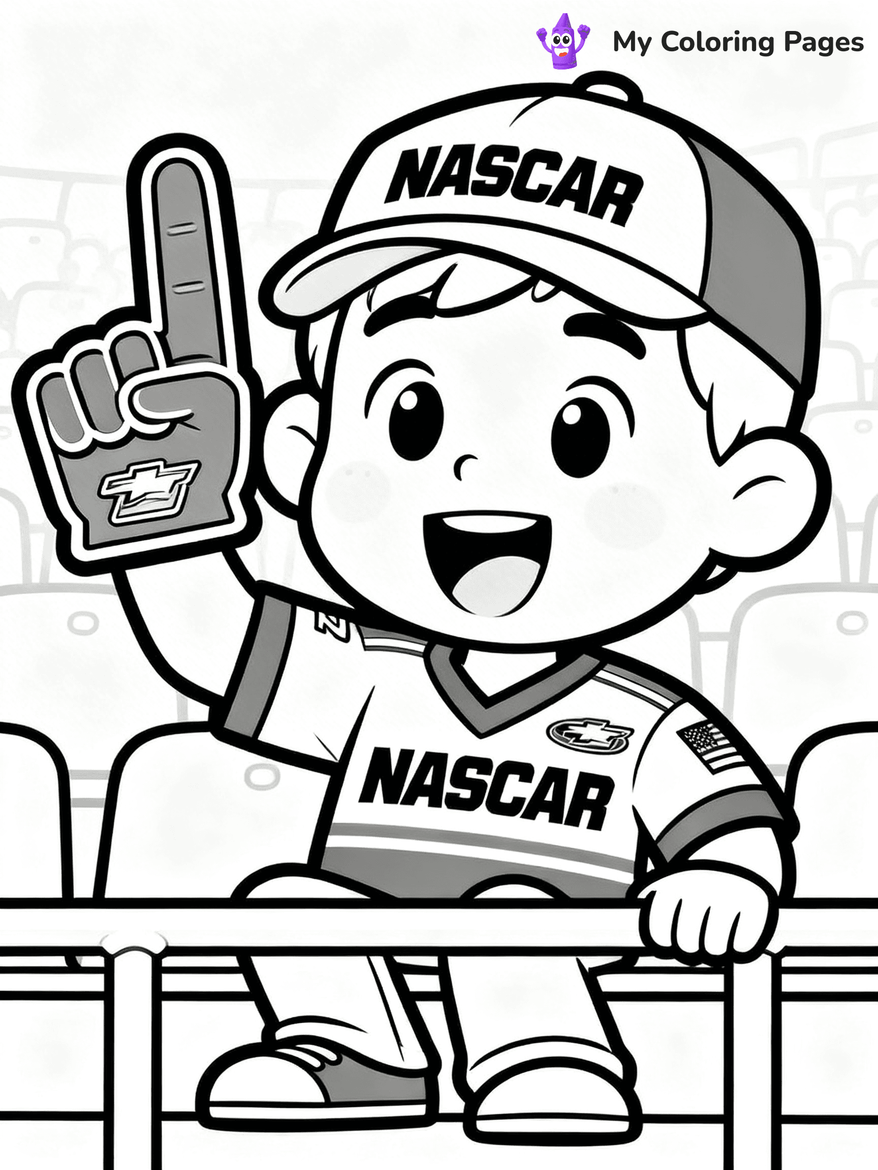 Nascar Coloring Pages - 5