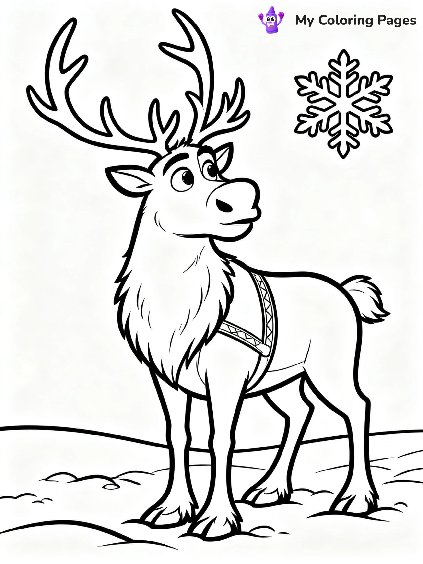 Elsa Castle Coloring Pages - 14