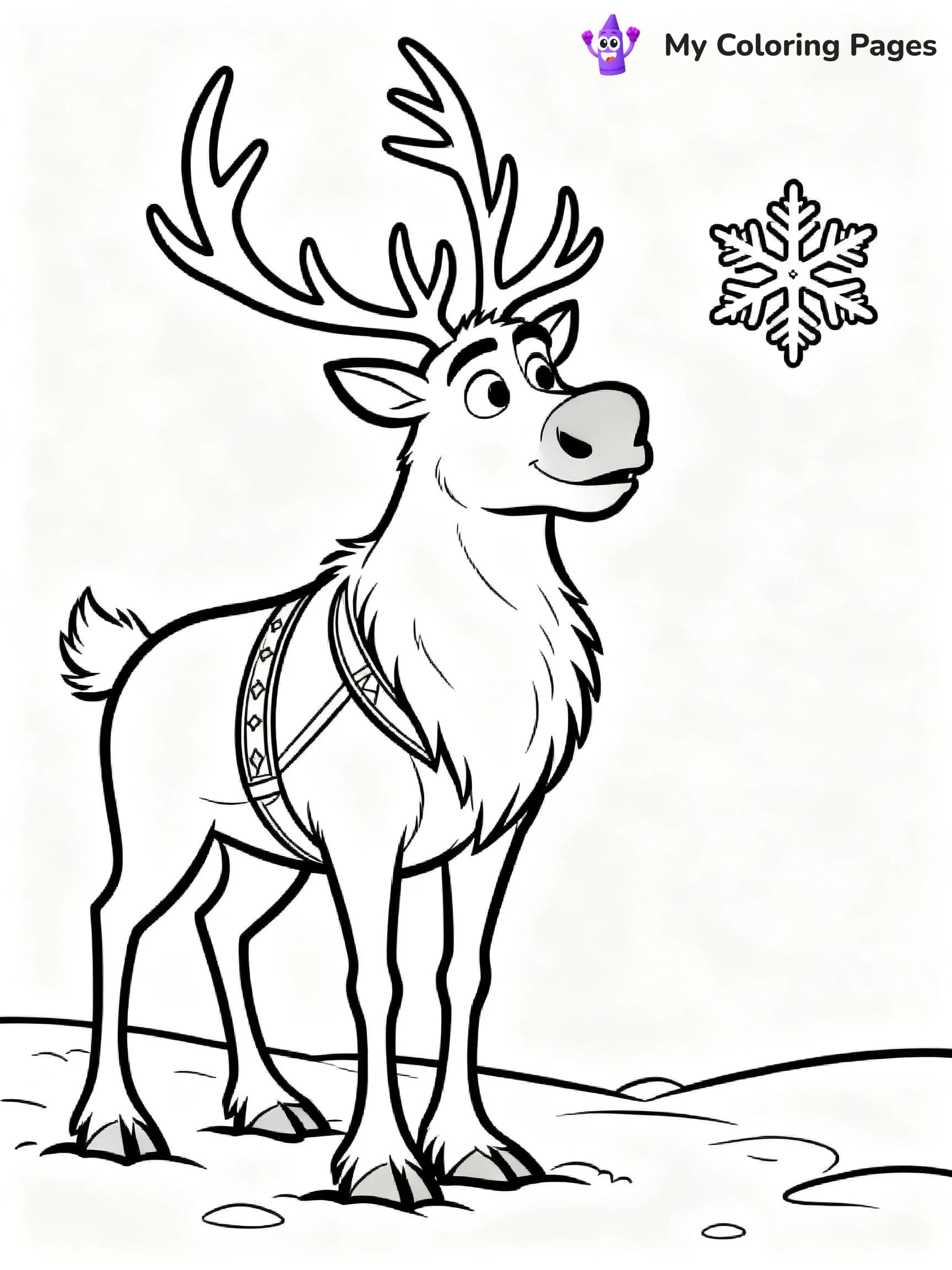 Elsa Castle Coloring Pages - 11