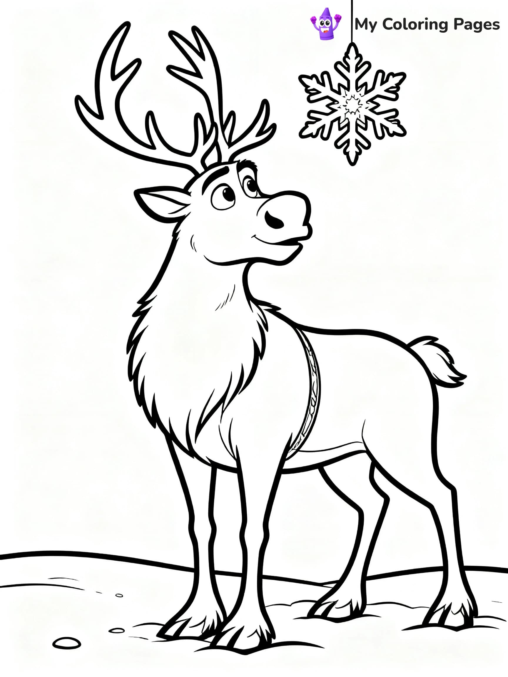 Elsa Castle Coloring Pages - 10