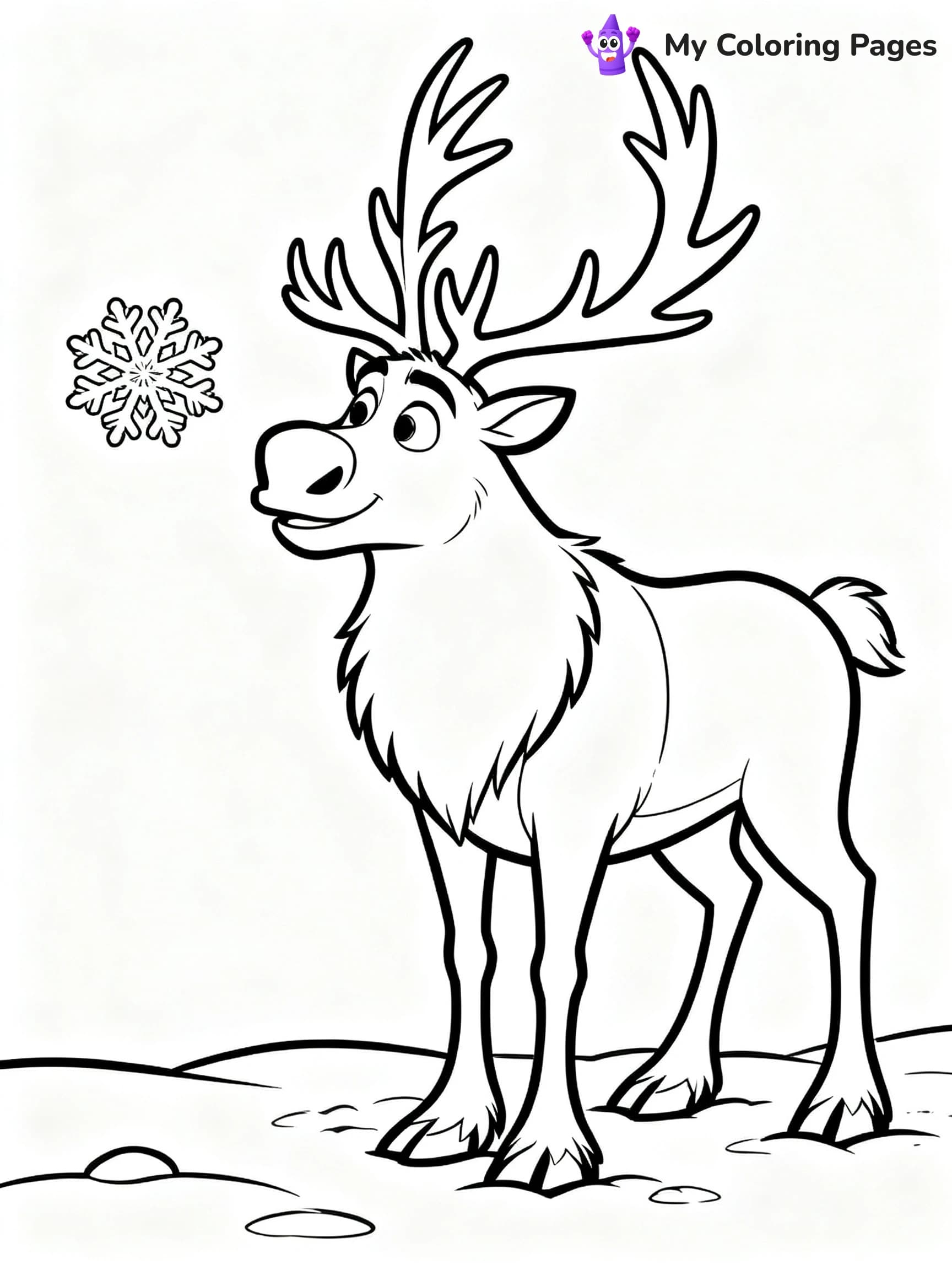 Elsa Castle Coloring Pages - 9