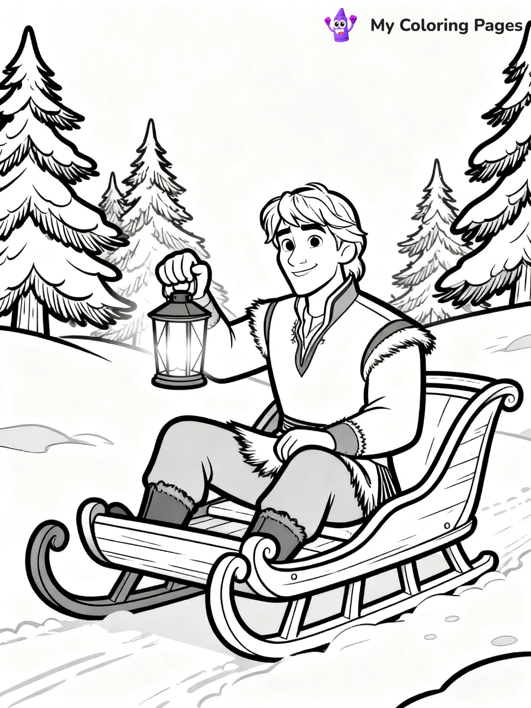 Elsa Castle Coloring Pages - 3