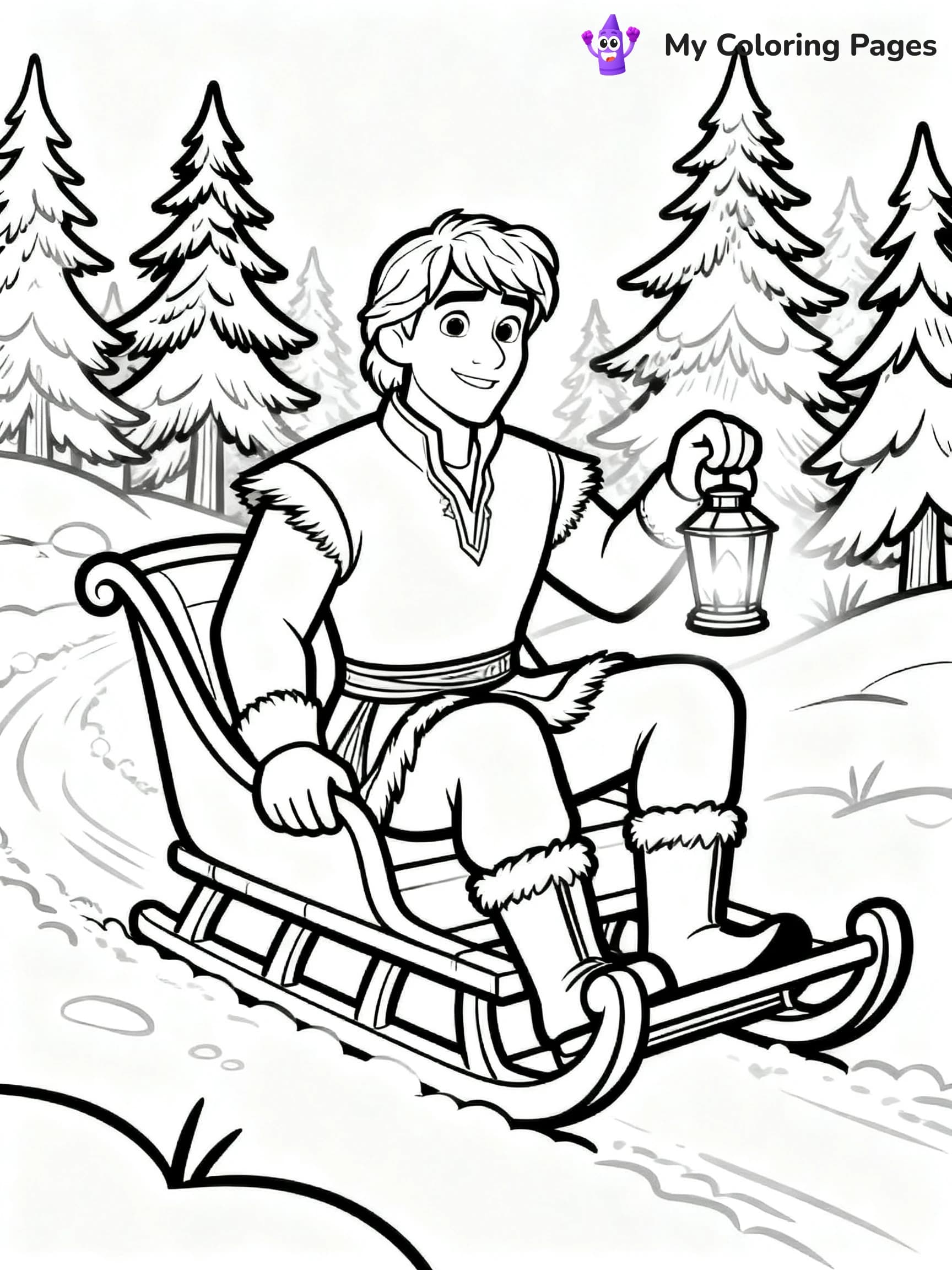Elsa Castle Coloring Pages - 2