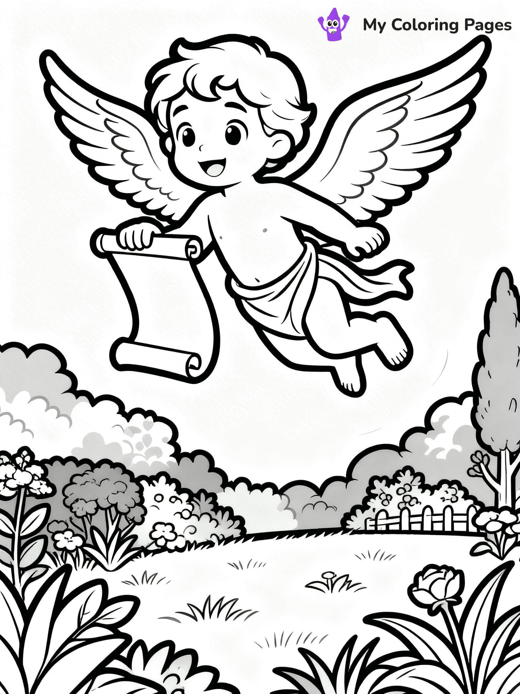 Adam And Eve Coloring Pages - 9