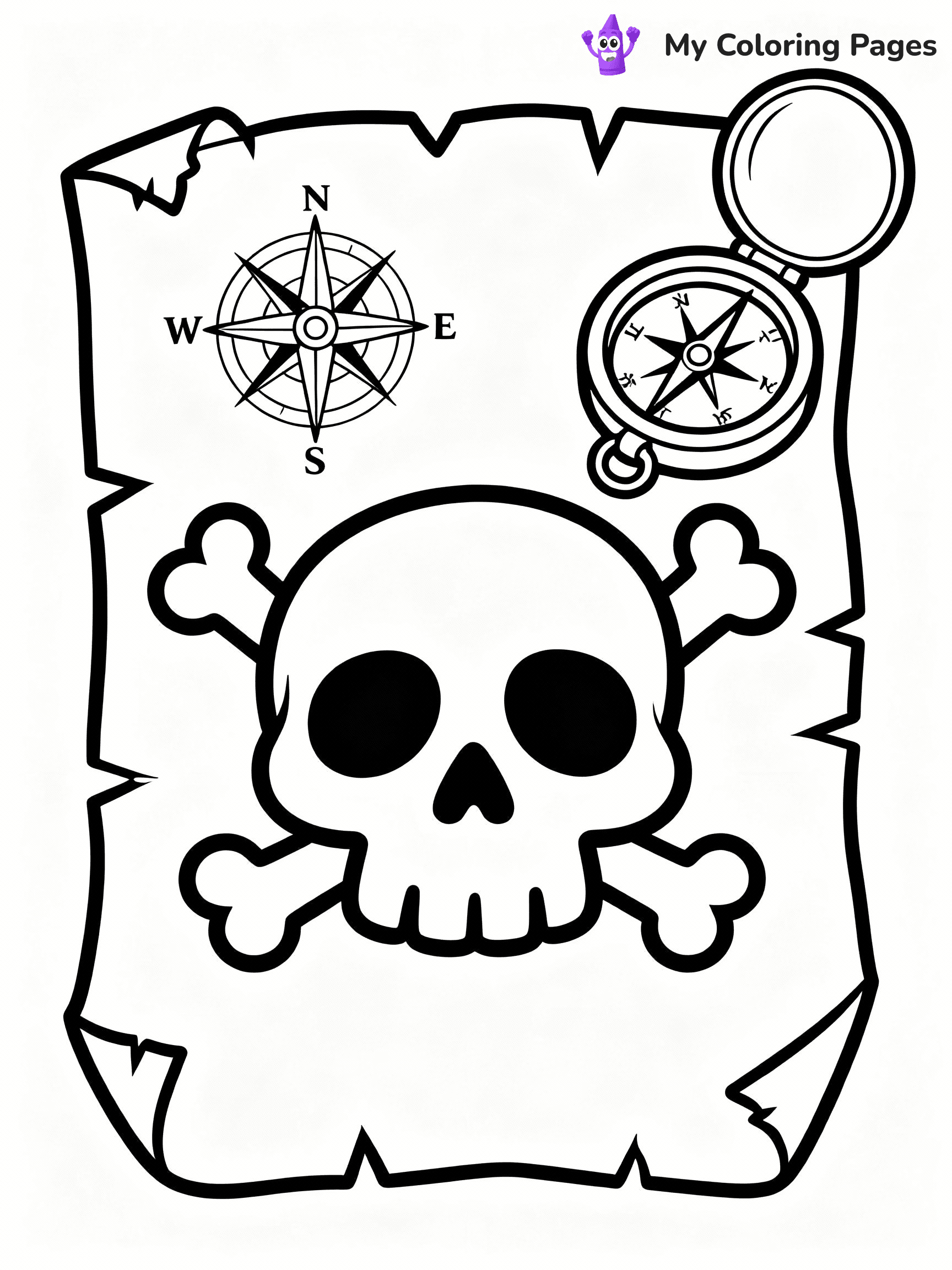 Pirate Coloring Pages - 37