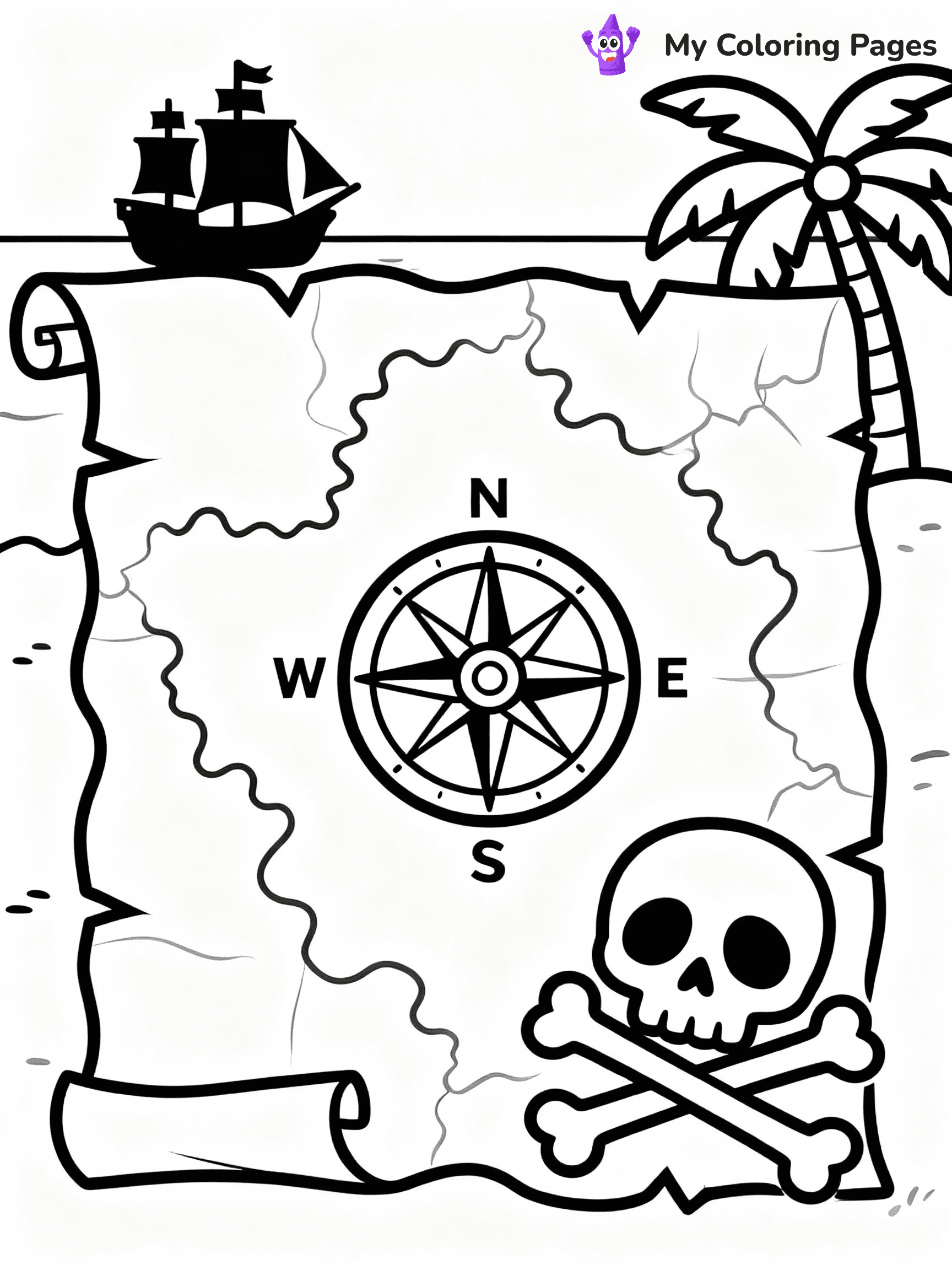 Pirate Coloring Pages - 33