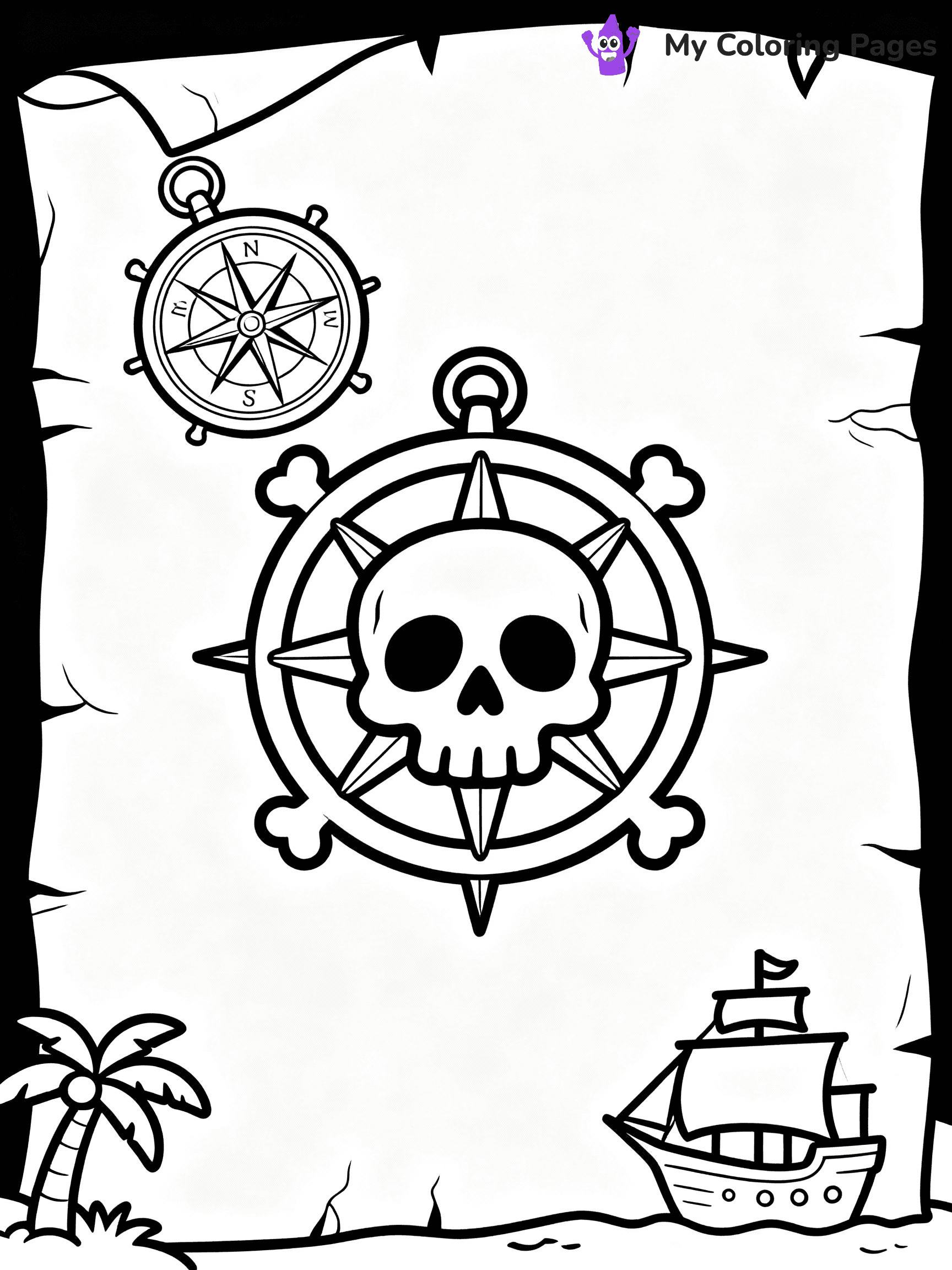 Pirate Coloring Pages - 31