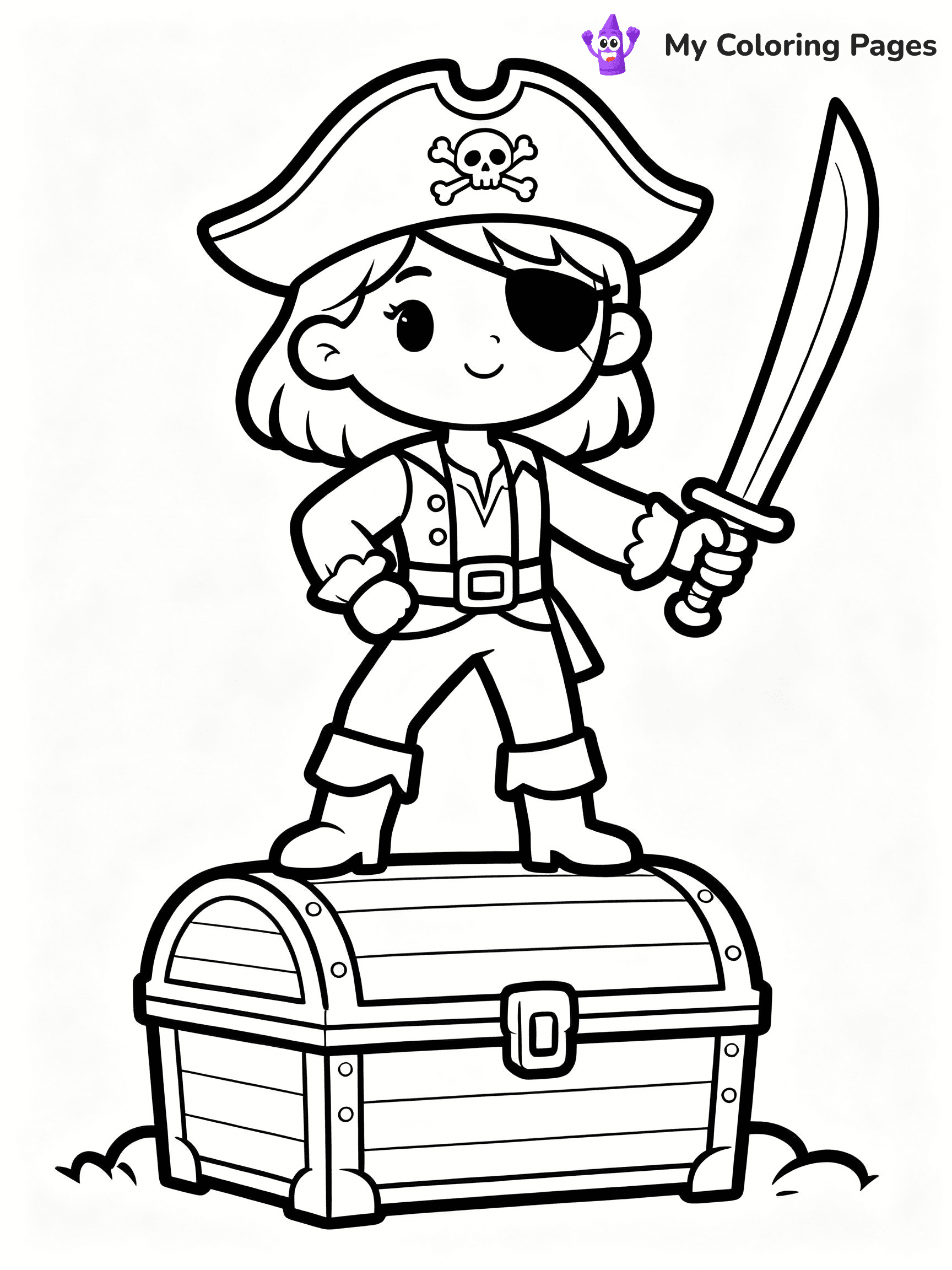 Pirate Coloring Pages - 22