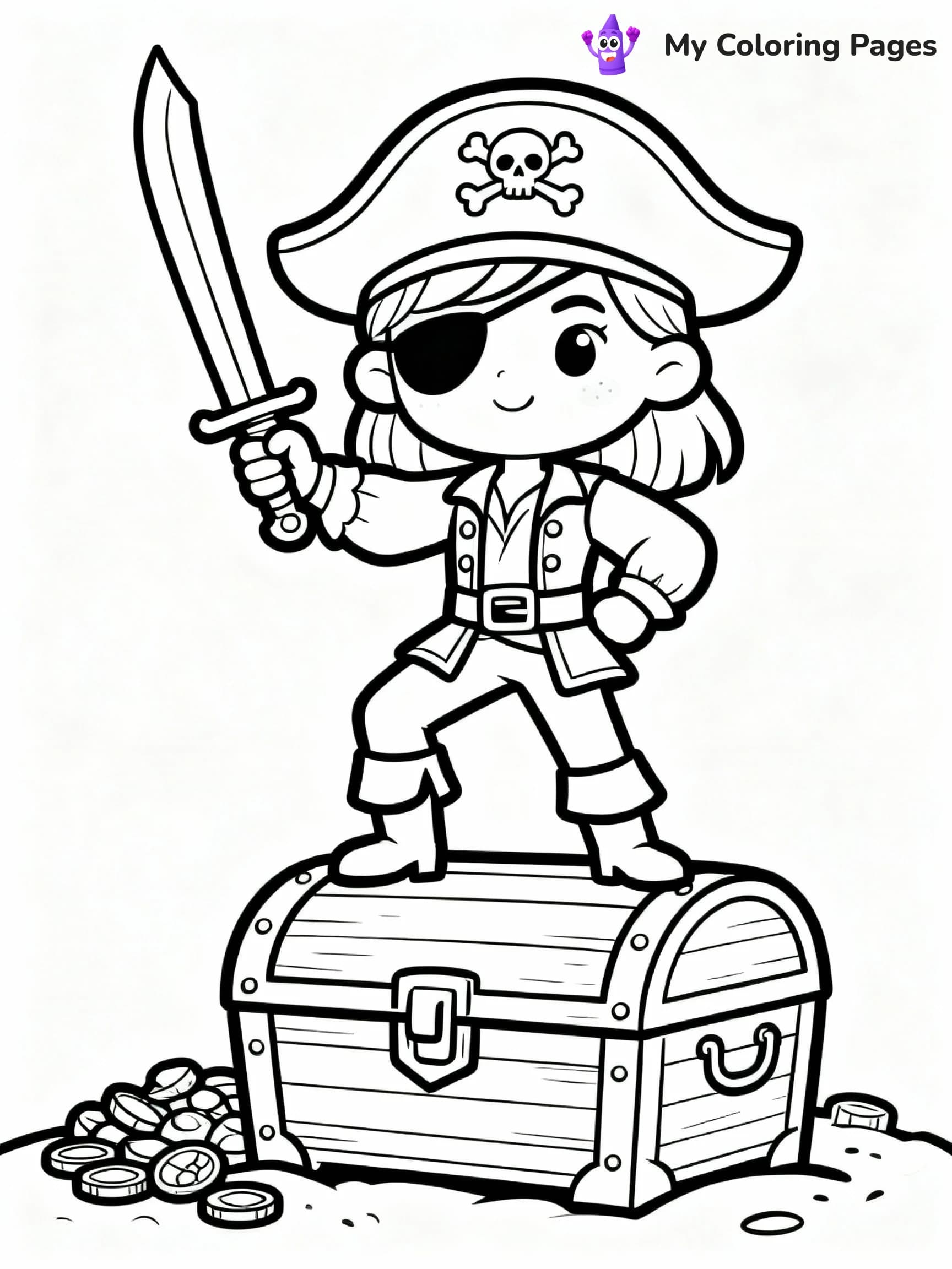 Pirate Coloring Pages - 20