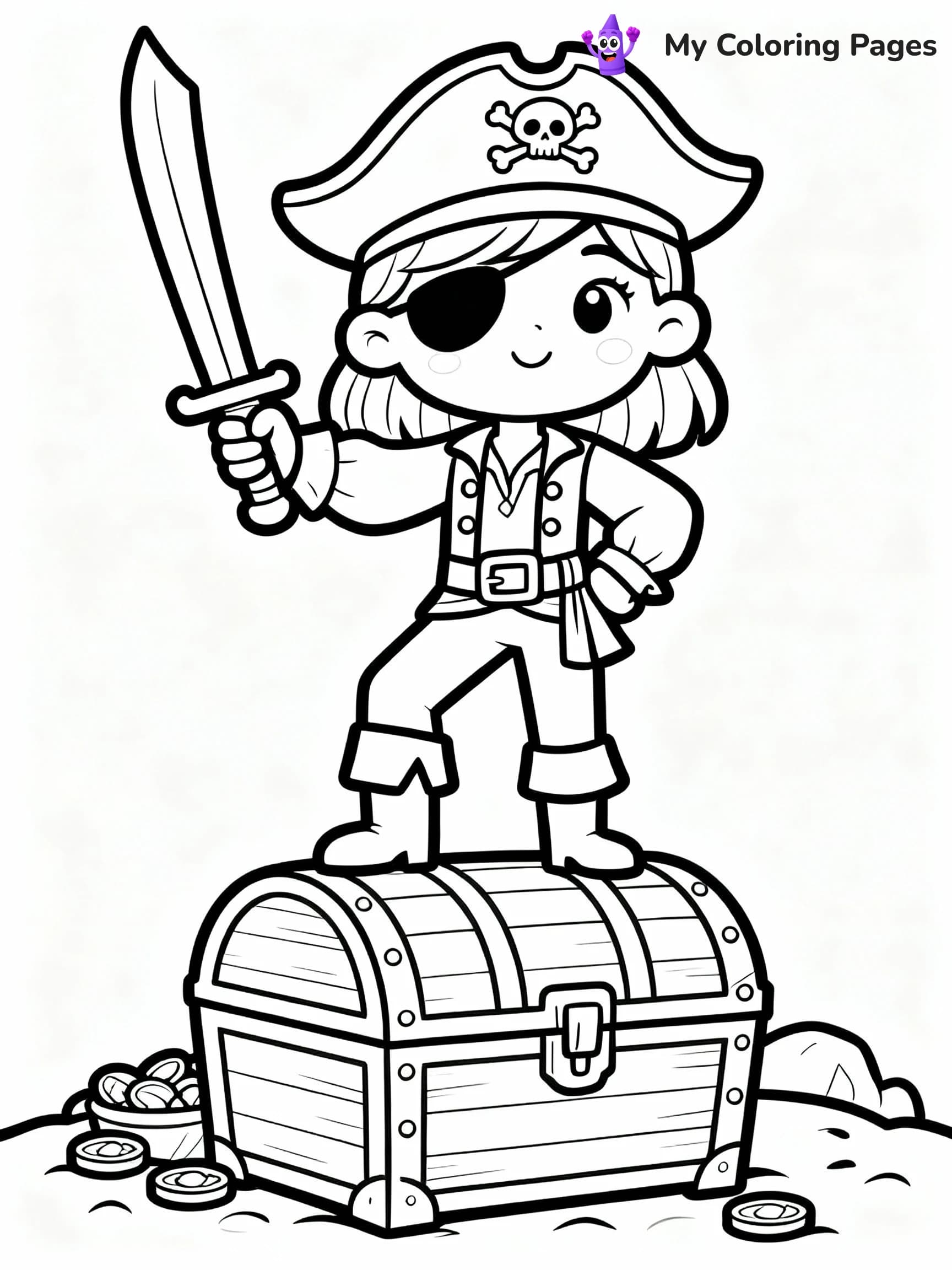 Pirate Coloring Pages - 18
