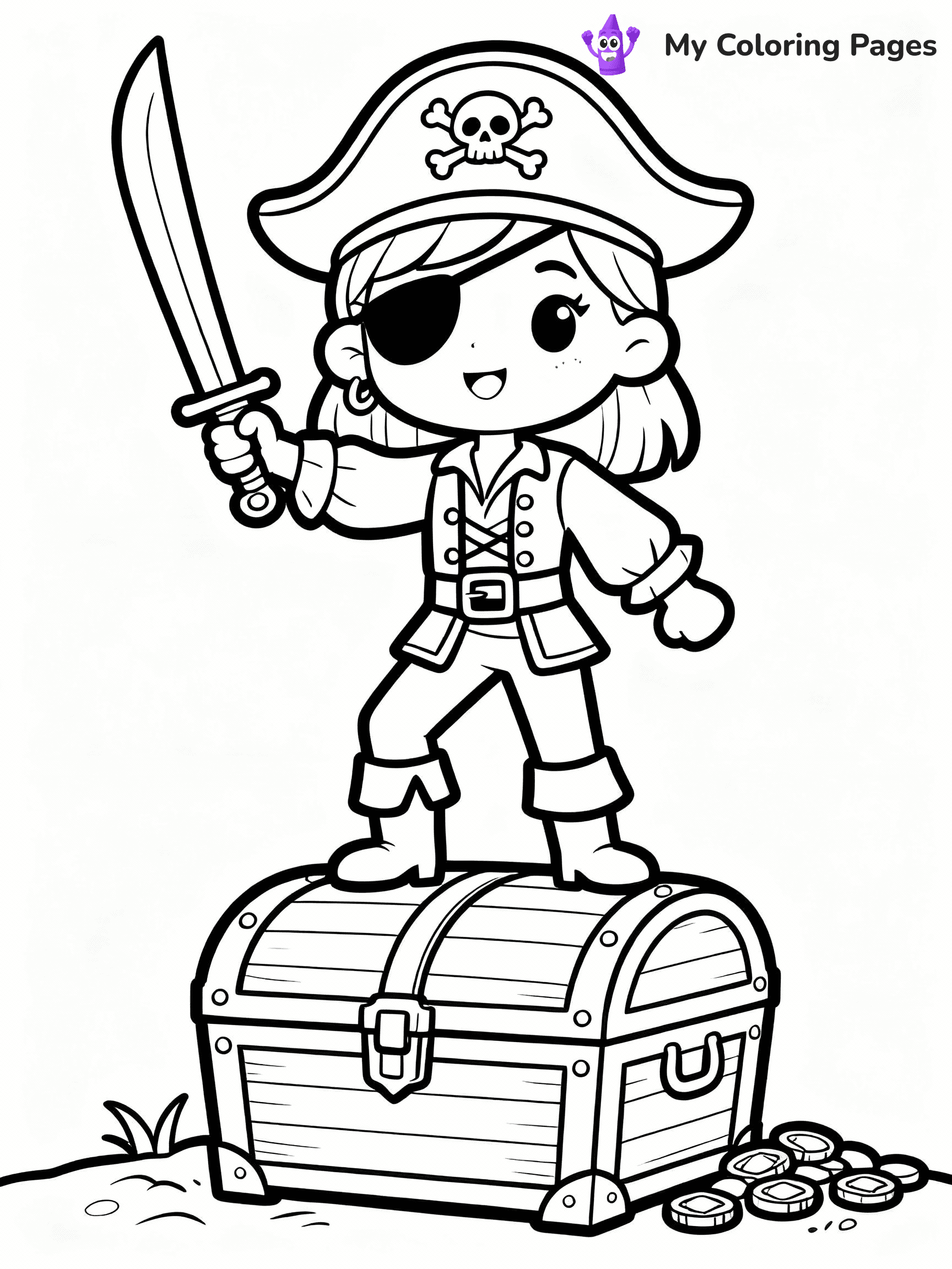 Pirate Coloring Pages - 17