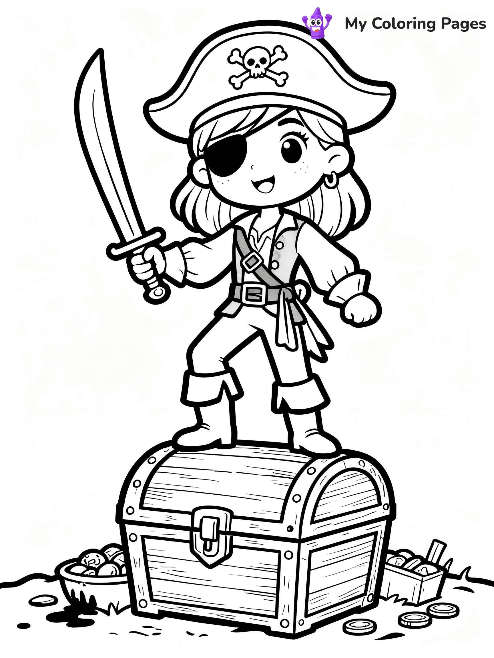 Pirate Coloring Pages - 15