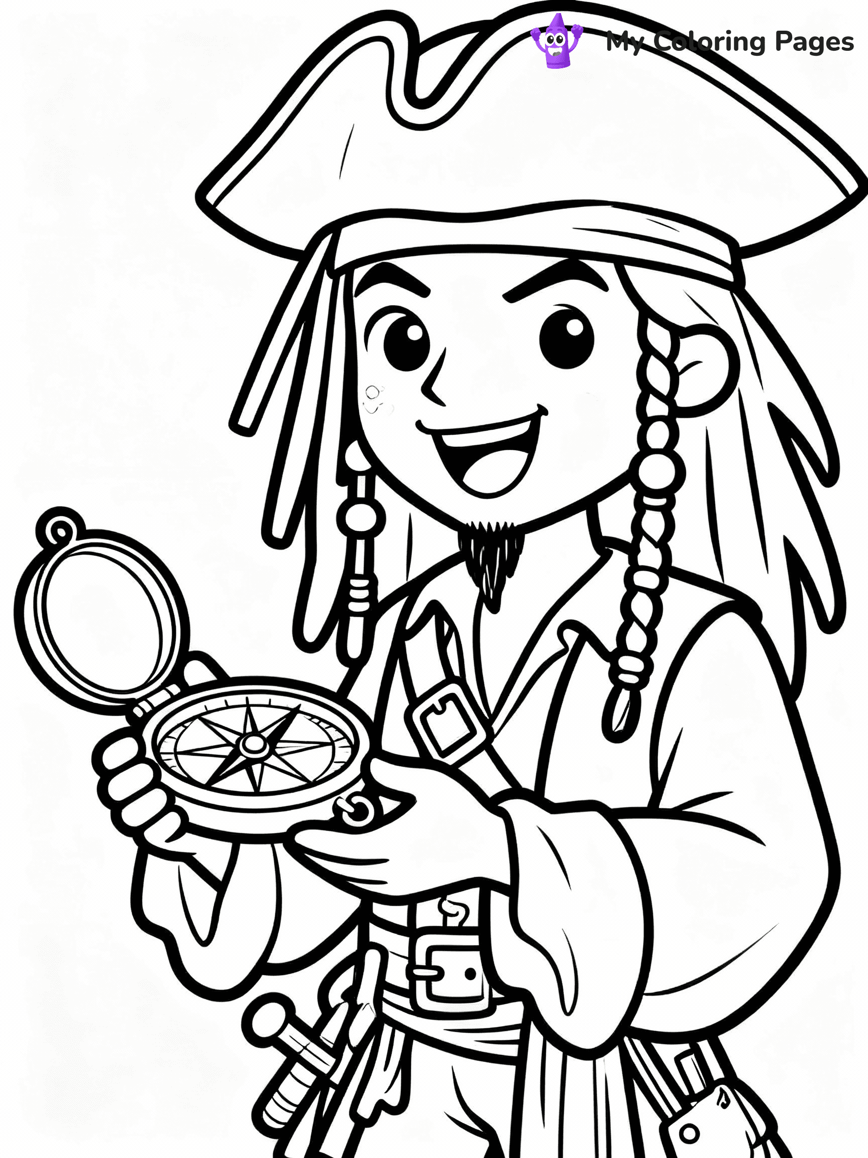 Pirate Coloring Pages - 14