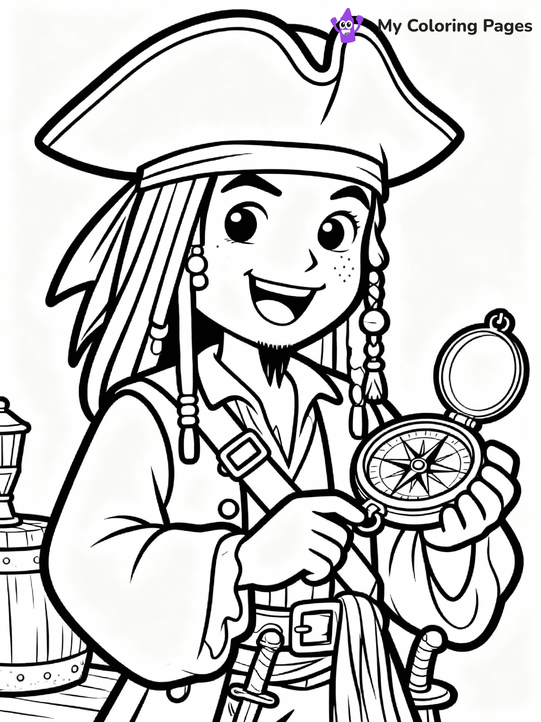 Pirate Coloring Pages - 13