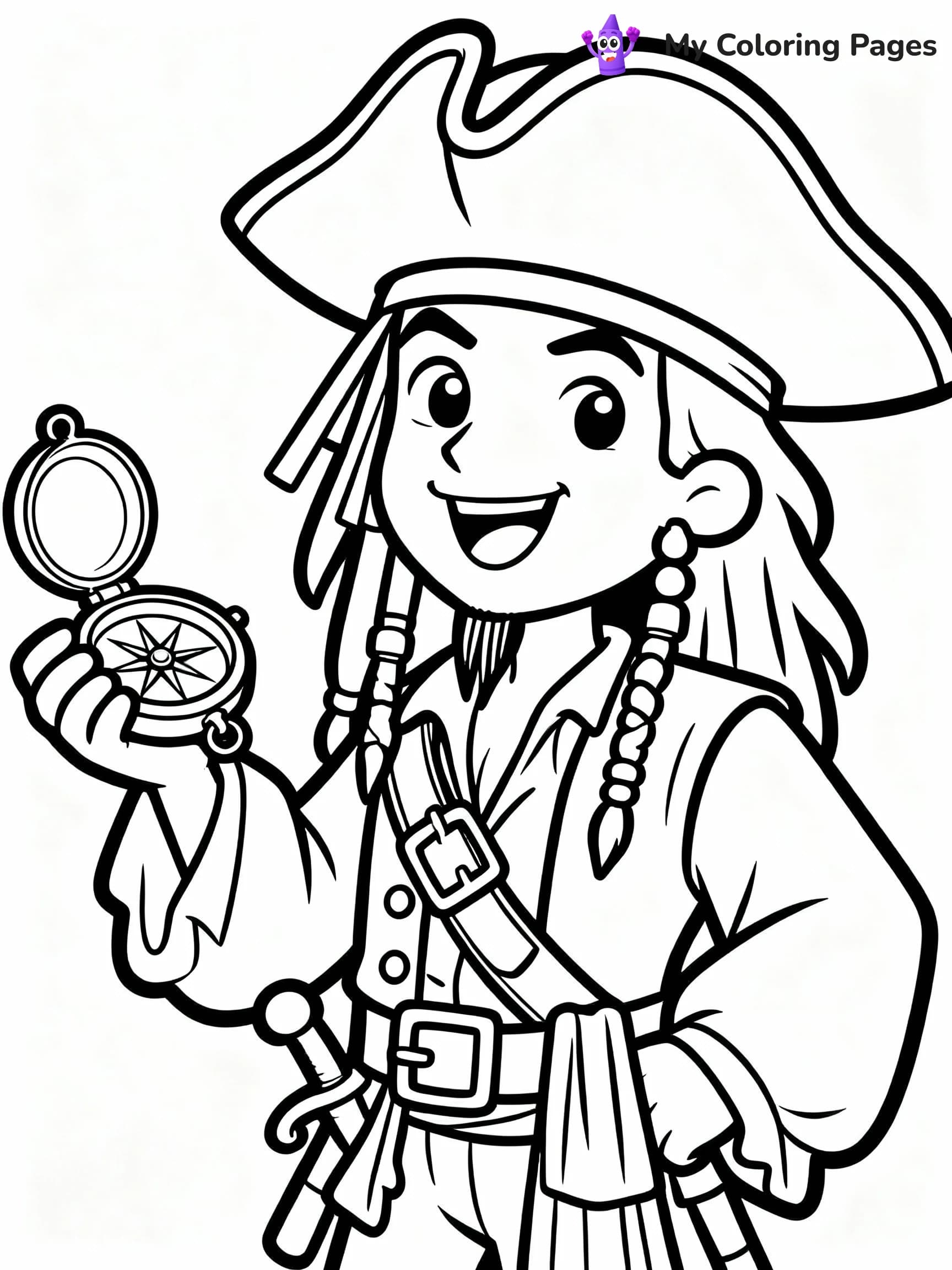 Pirate Coloring Pages - 11