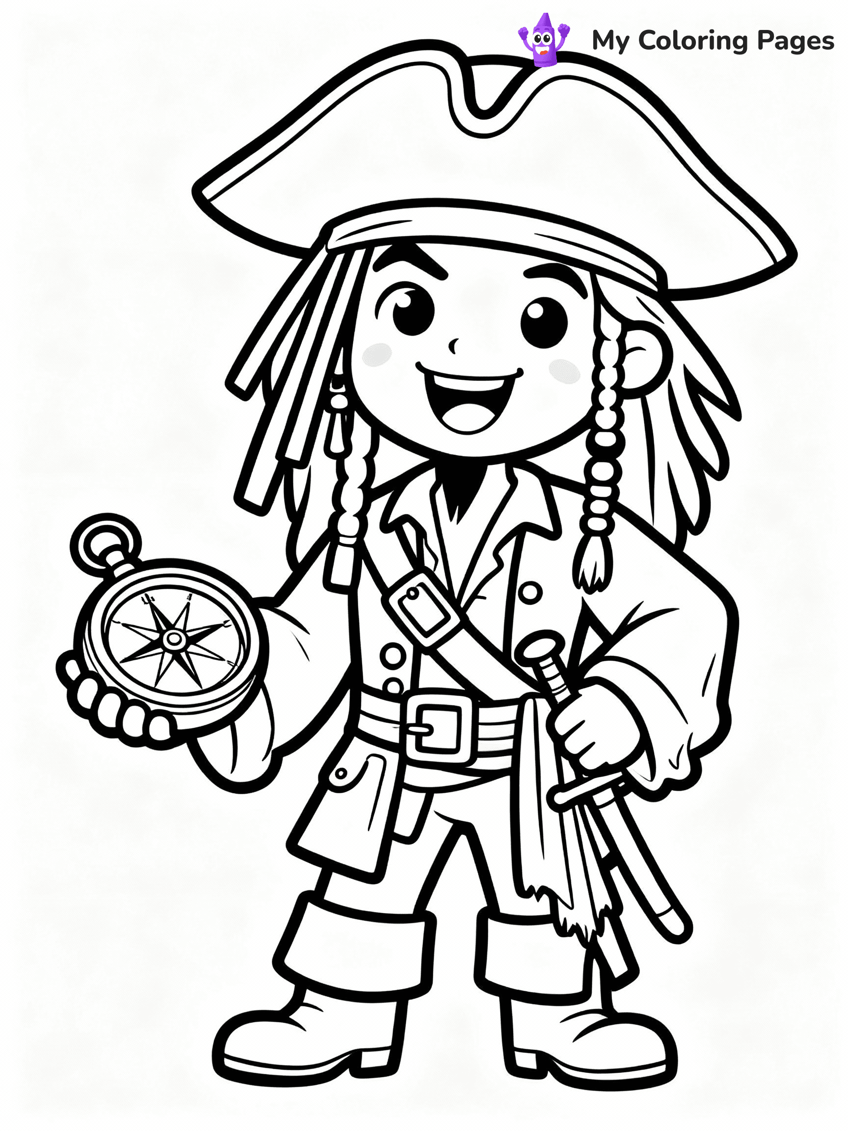Pirate Coloring Pages - 10