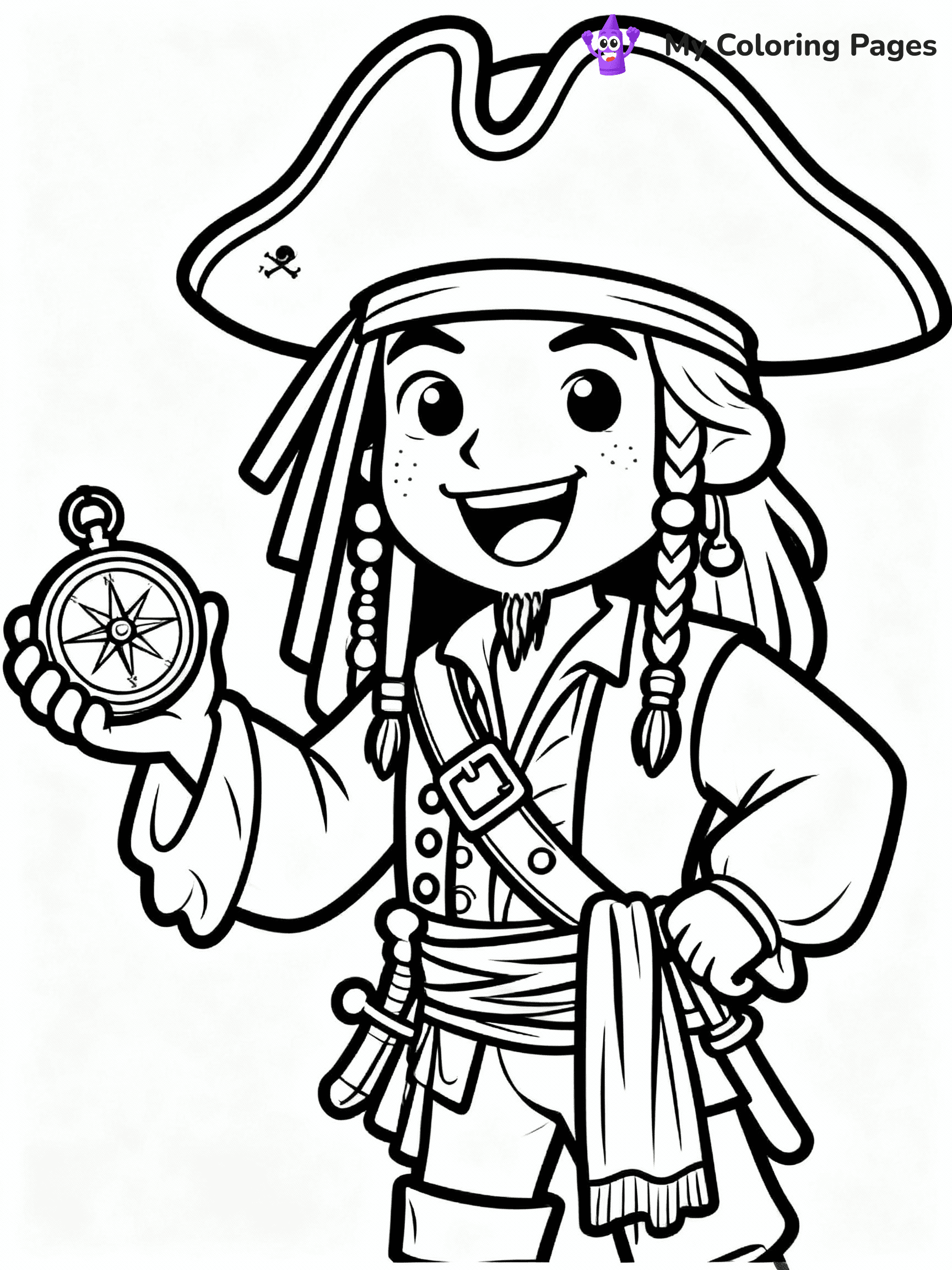 Pirate Coloring Pages - 9