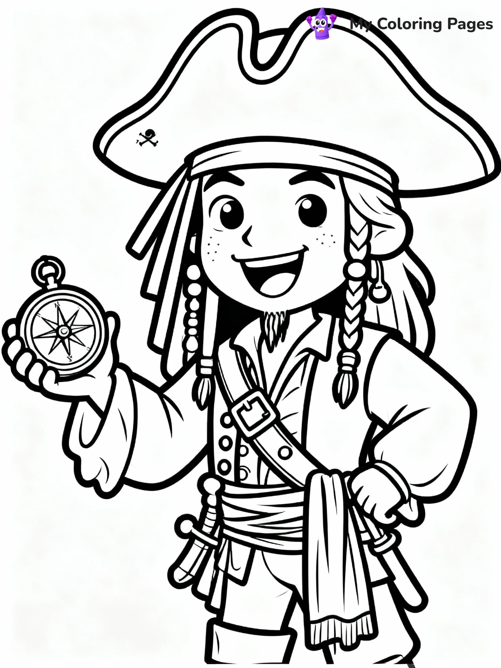 Pirate Coloring Pages - 9