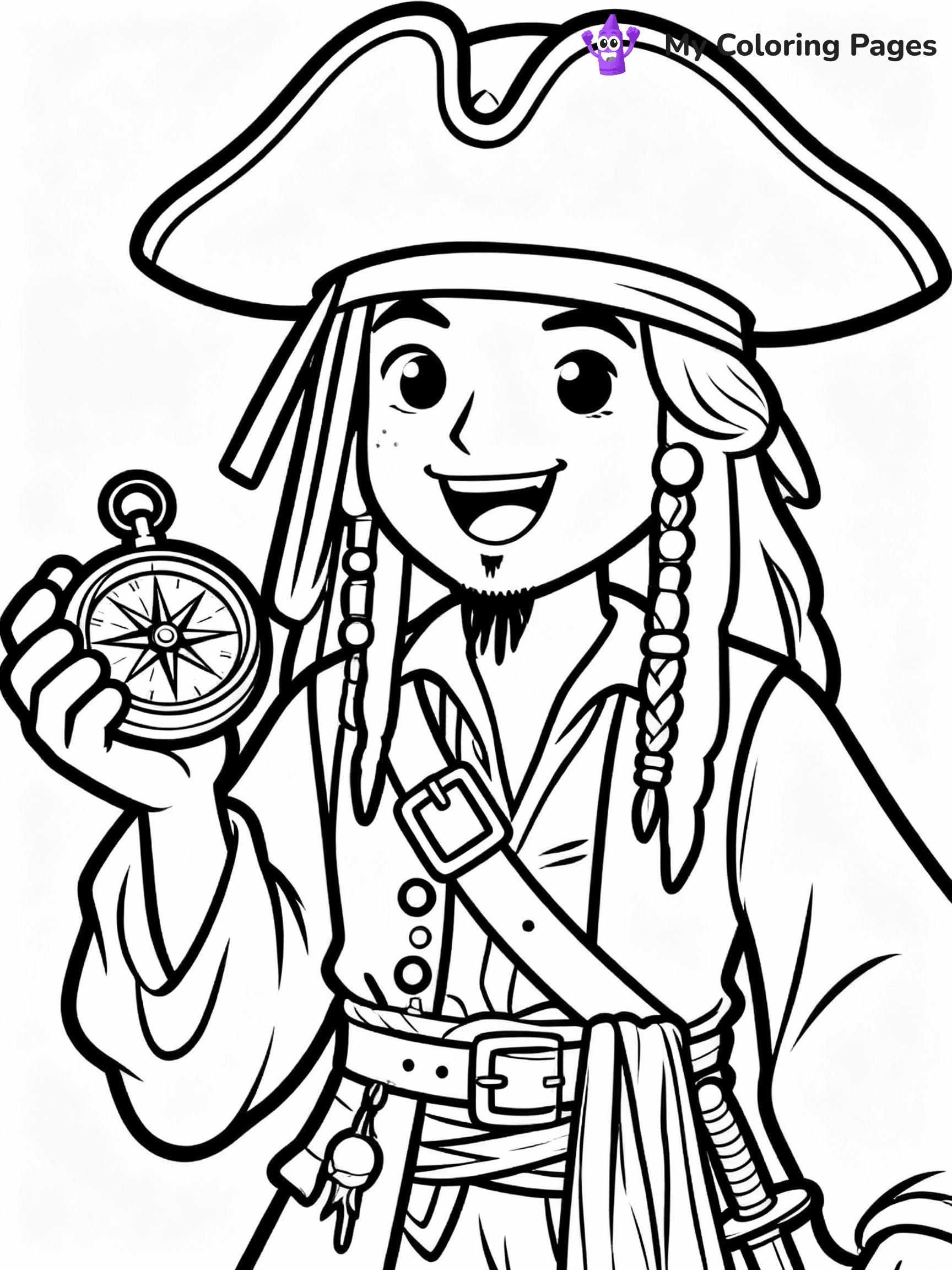 Pirate Coloring Pages - 7