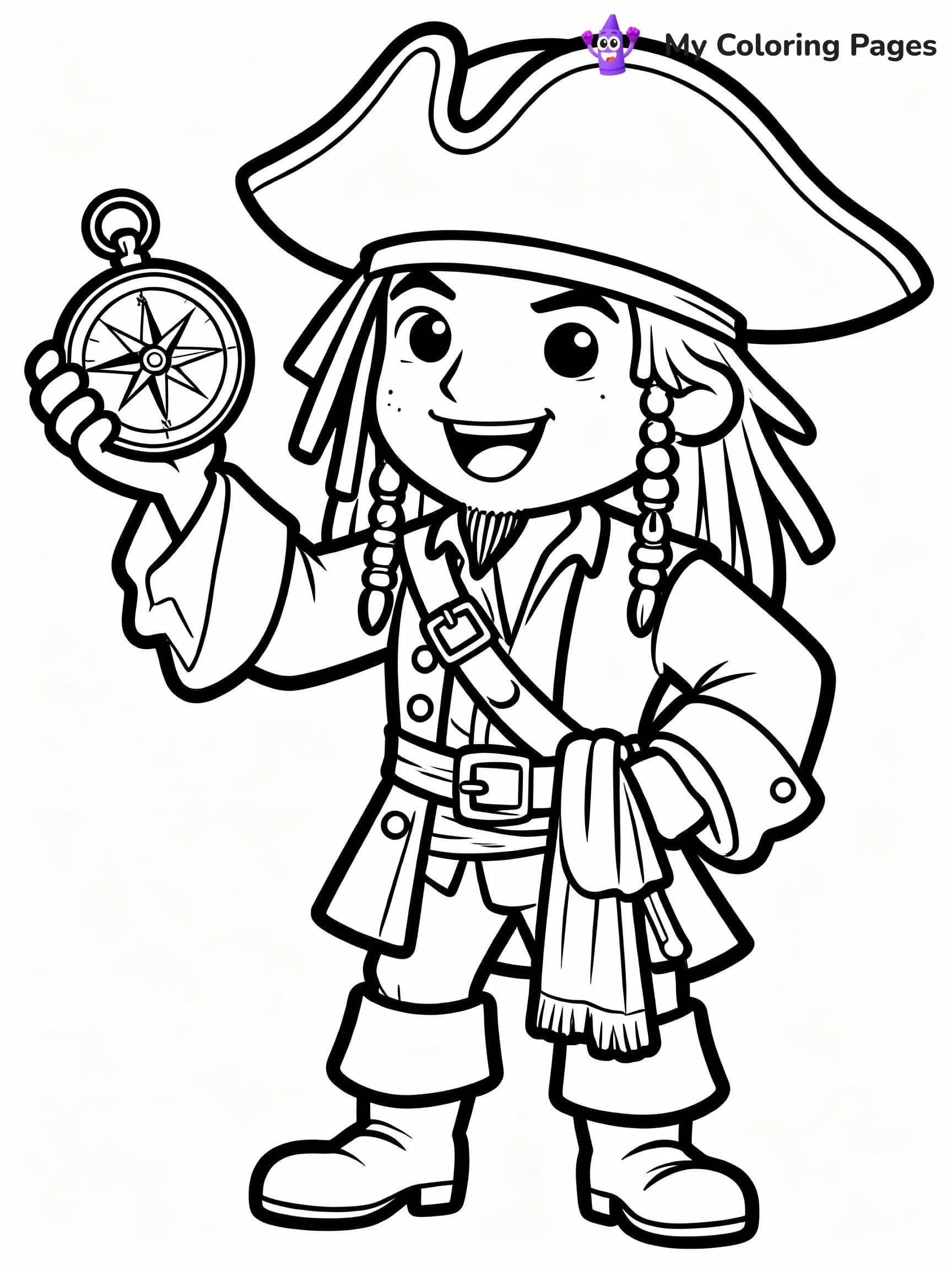 Pirate Coloring Pages - 6