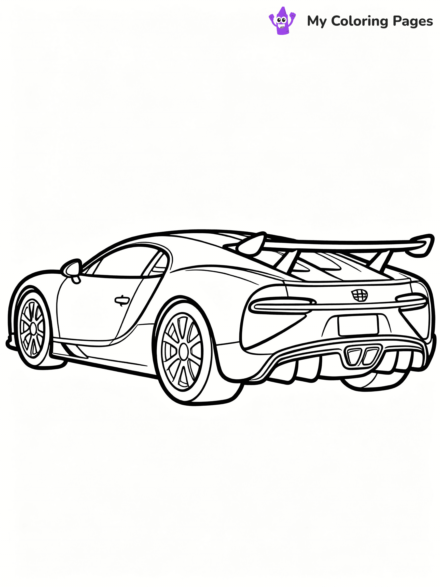 Bugatti Coloring Pages - 27