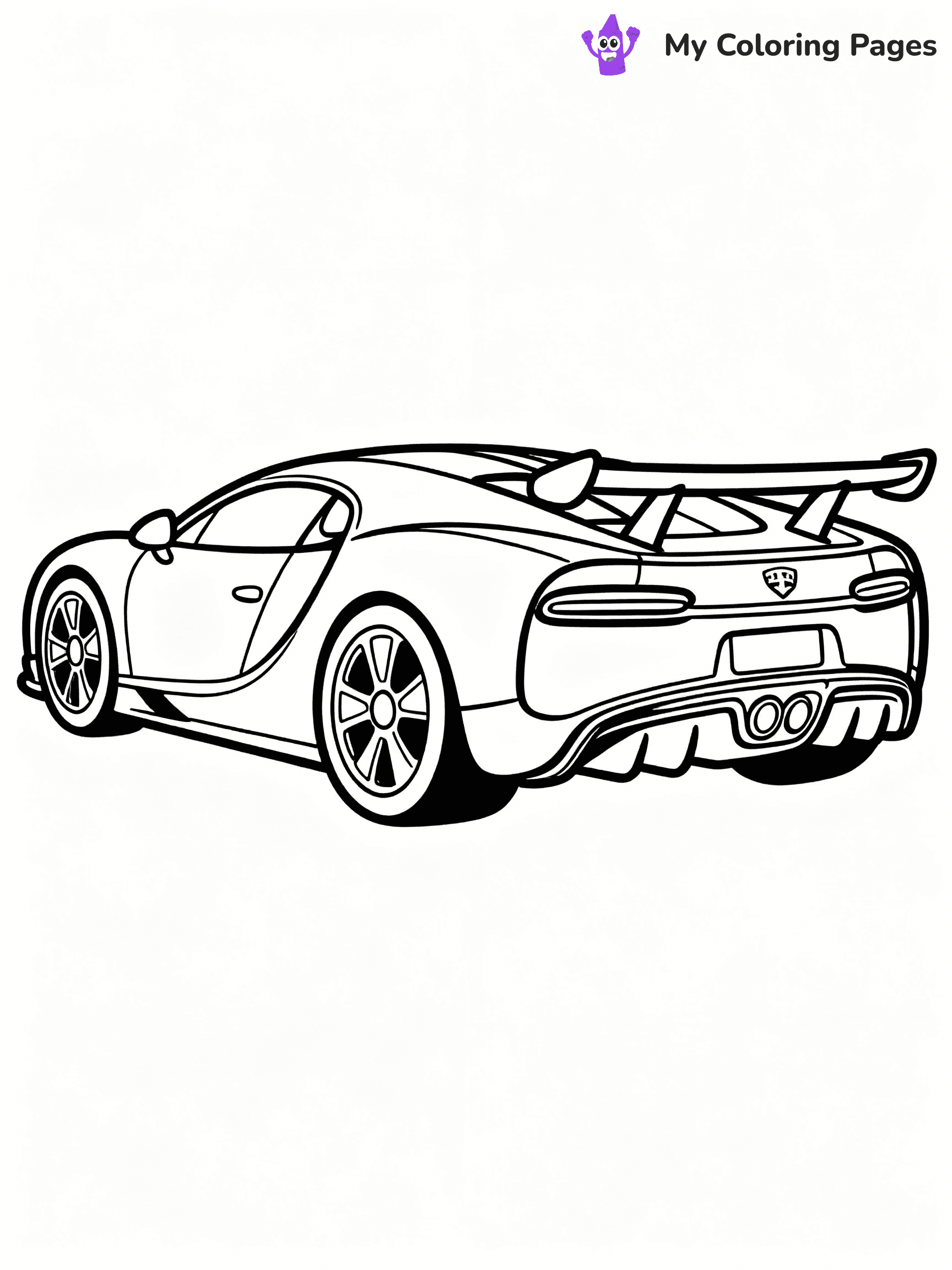Bugatti Coloring Pages - 25