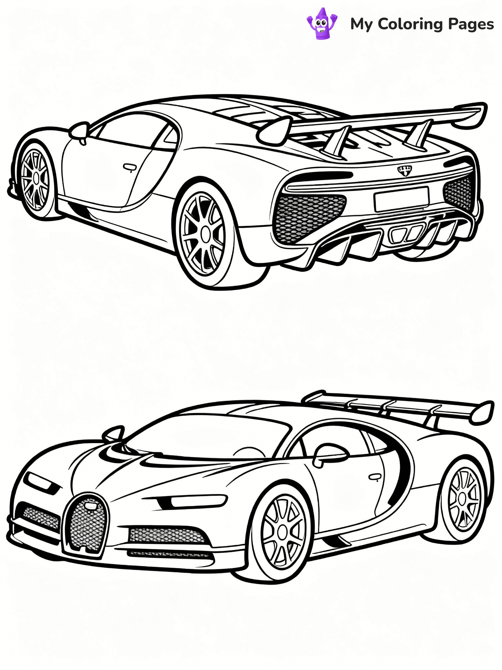 Bugatti Coloring Pages - 23