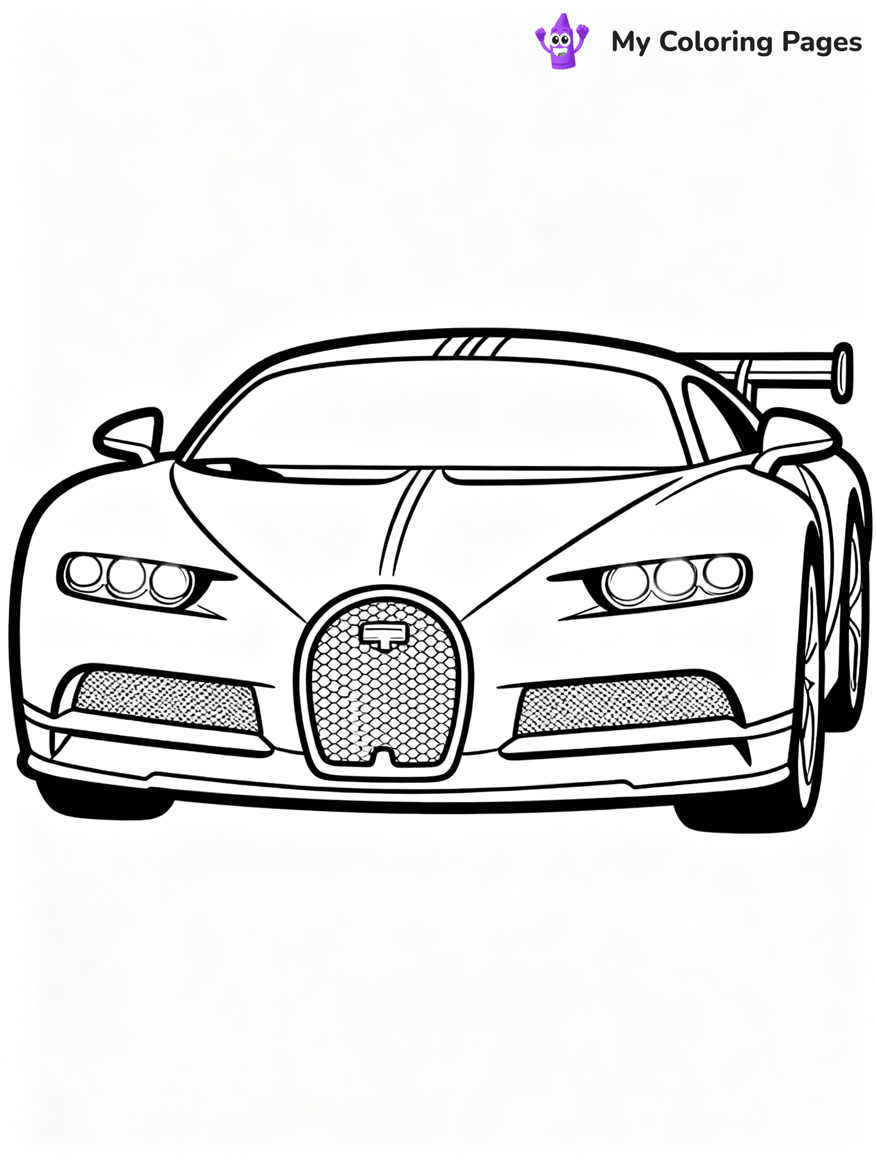Bugatti Coloring Pages - 18