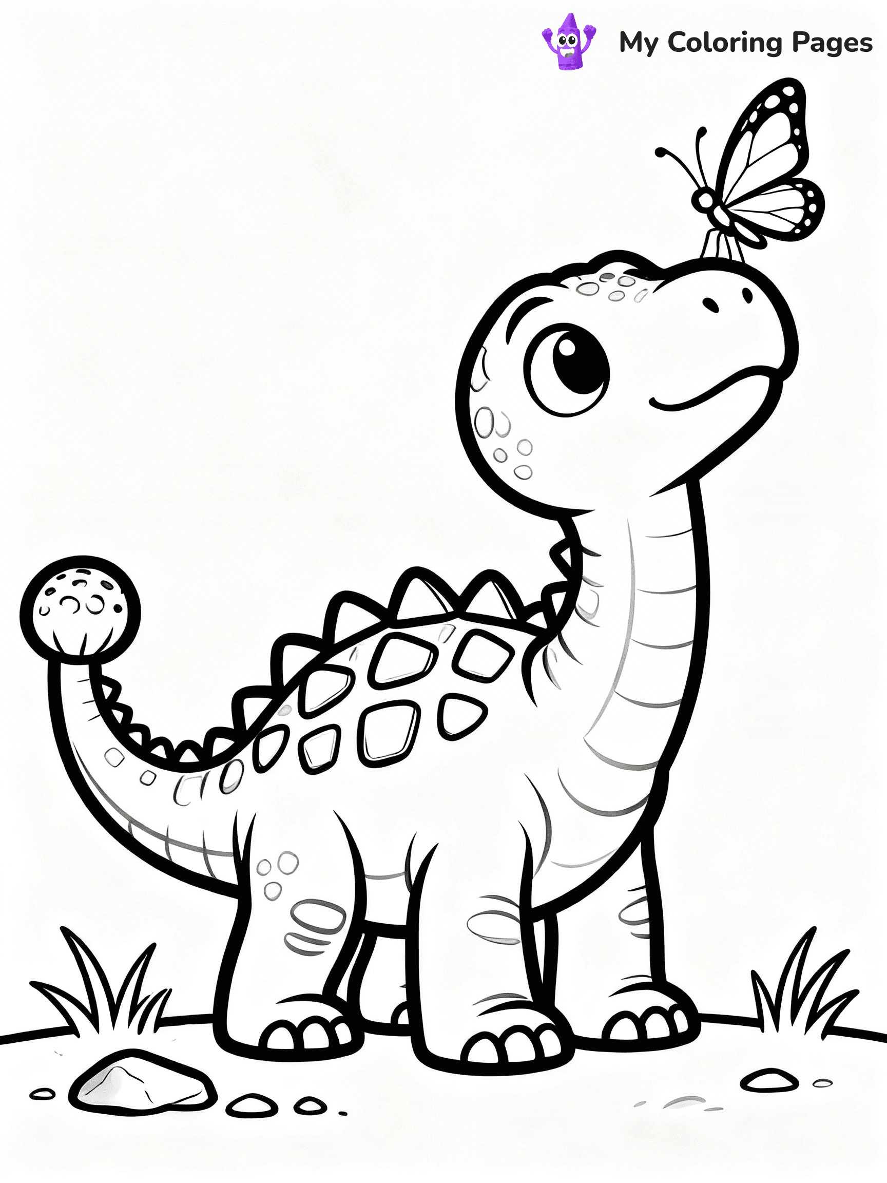 Ankylosaurus Coloring Pages - 65