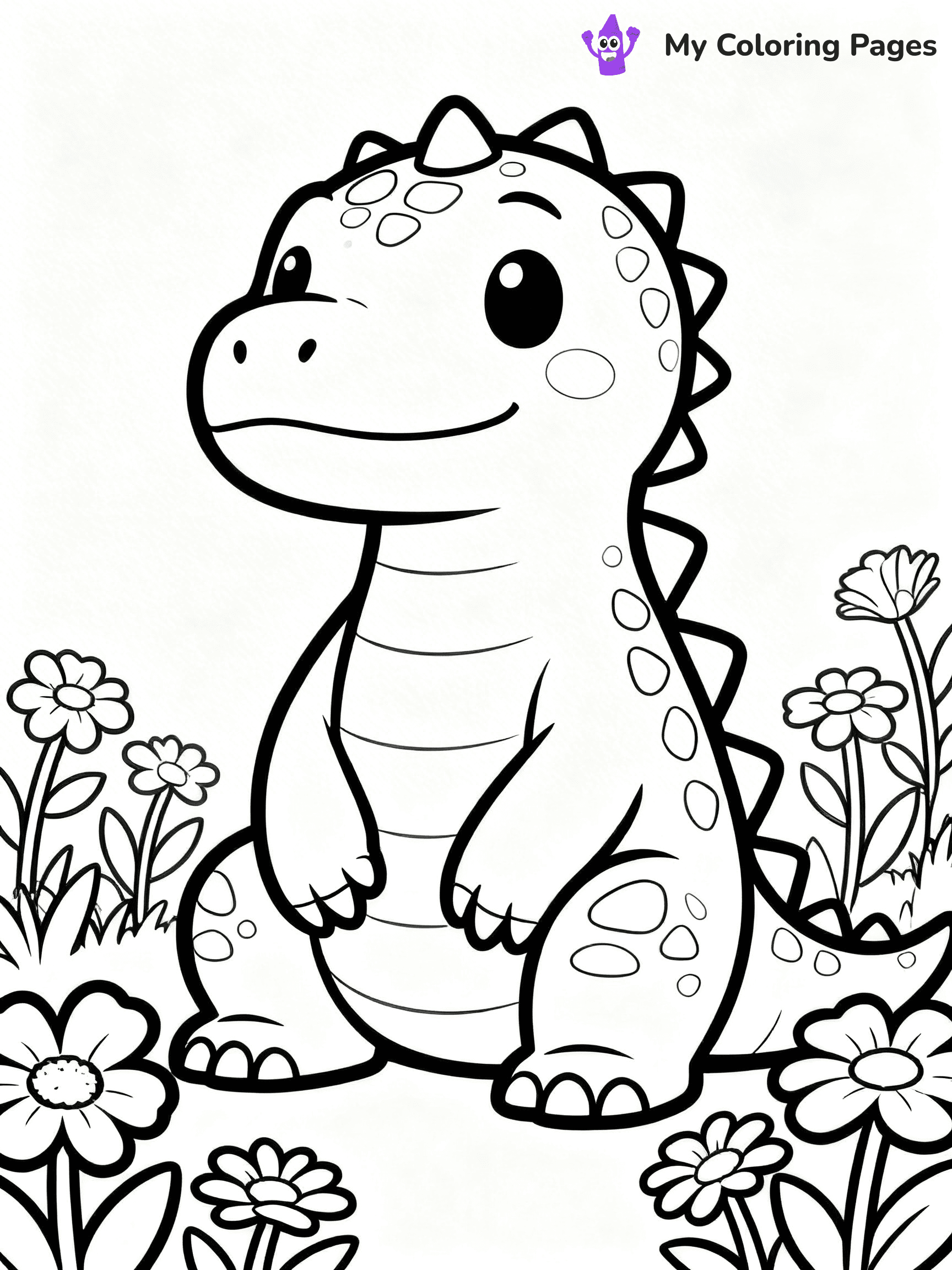 Ankylosaurus Coloring Pages - 24