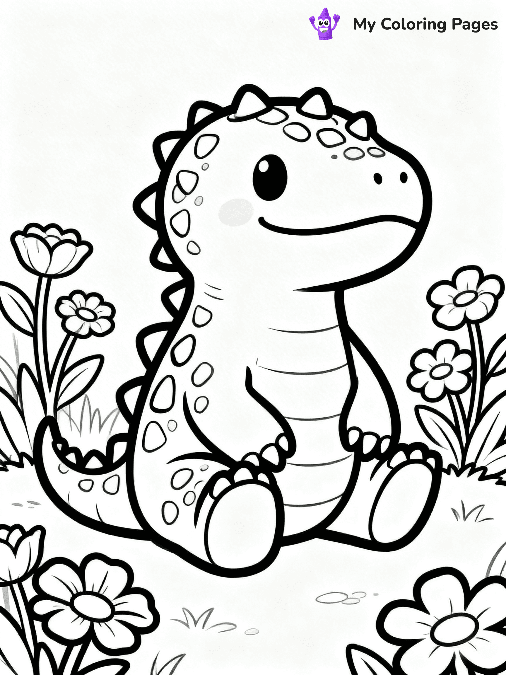 Ankylosaurus Coloring Pages - 22