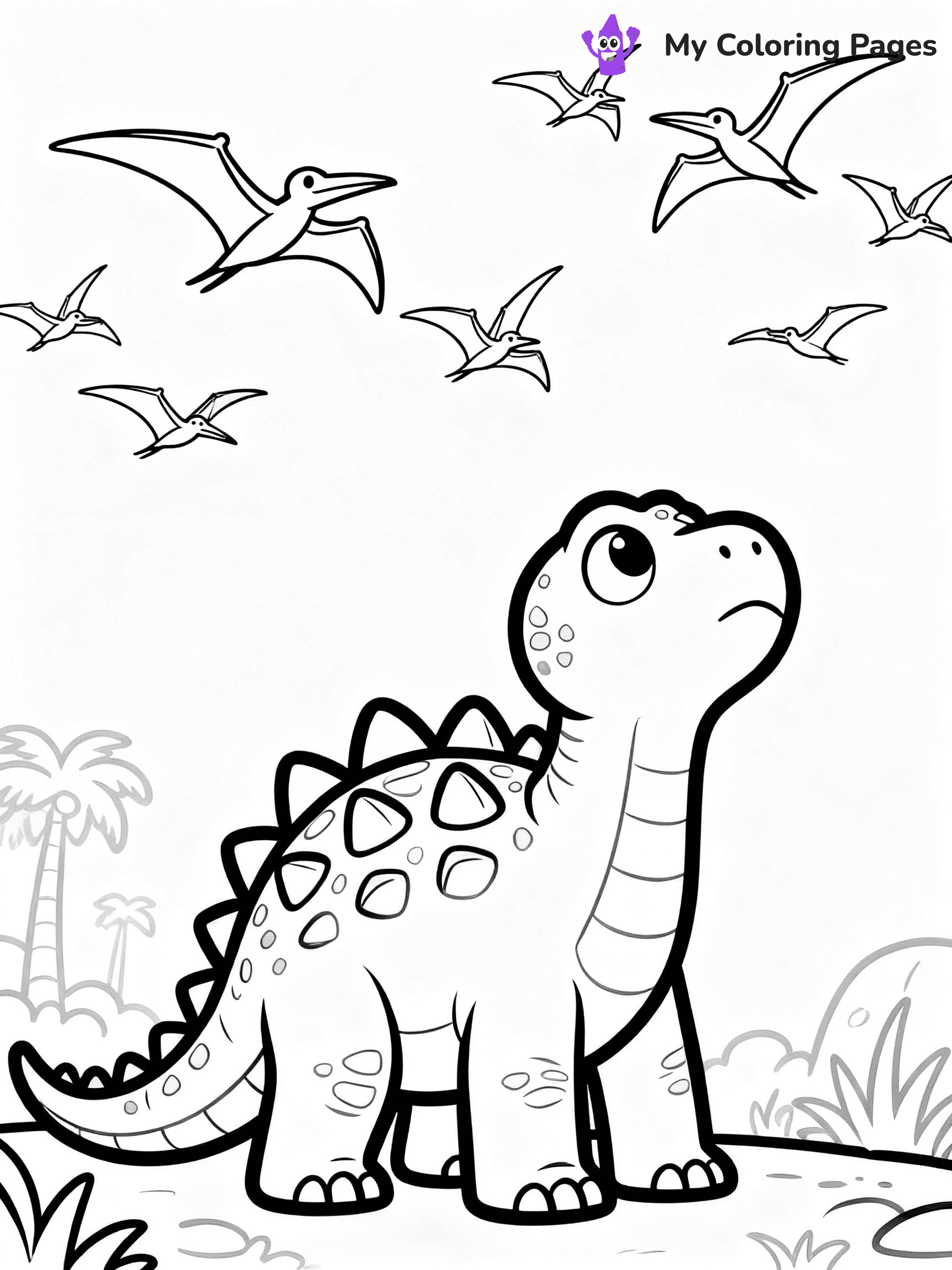Ankylosaurus Coloring Pages - 10