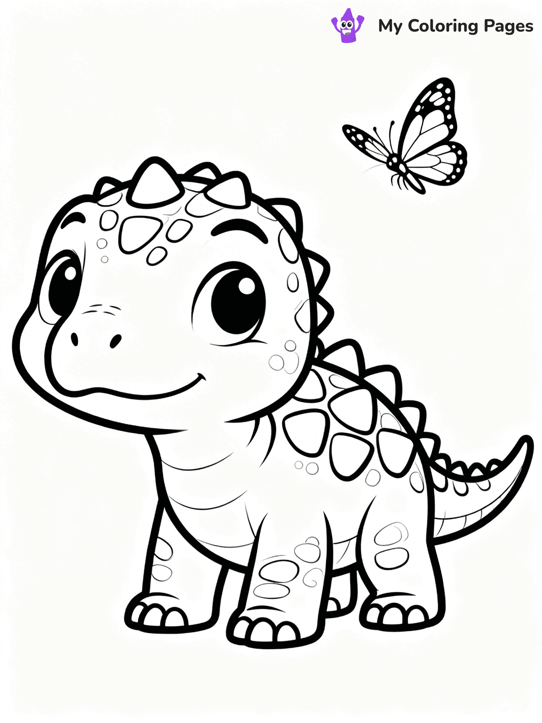 Ankylosaurus Coloring Pages - 8